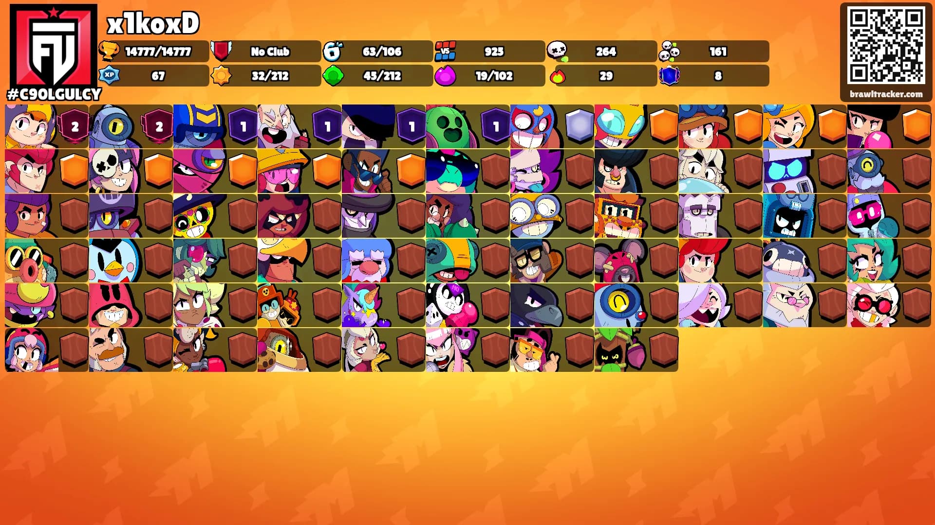 x1koxD's Ranks