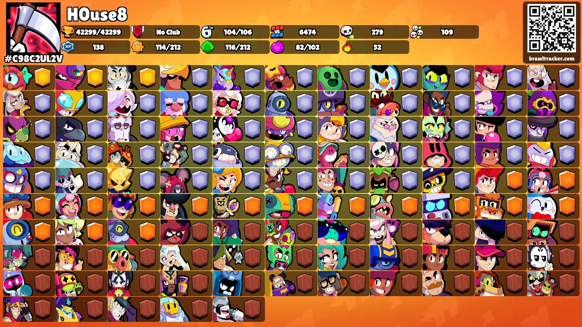 H0use8's Ranks