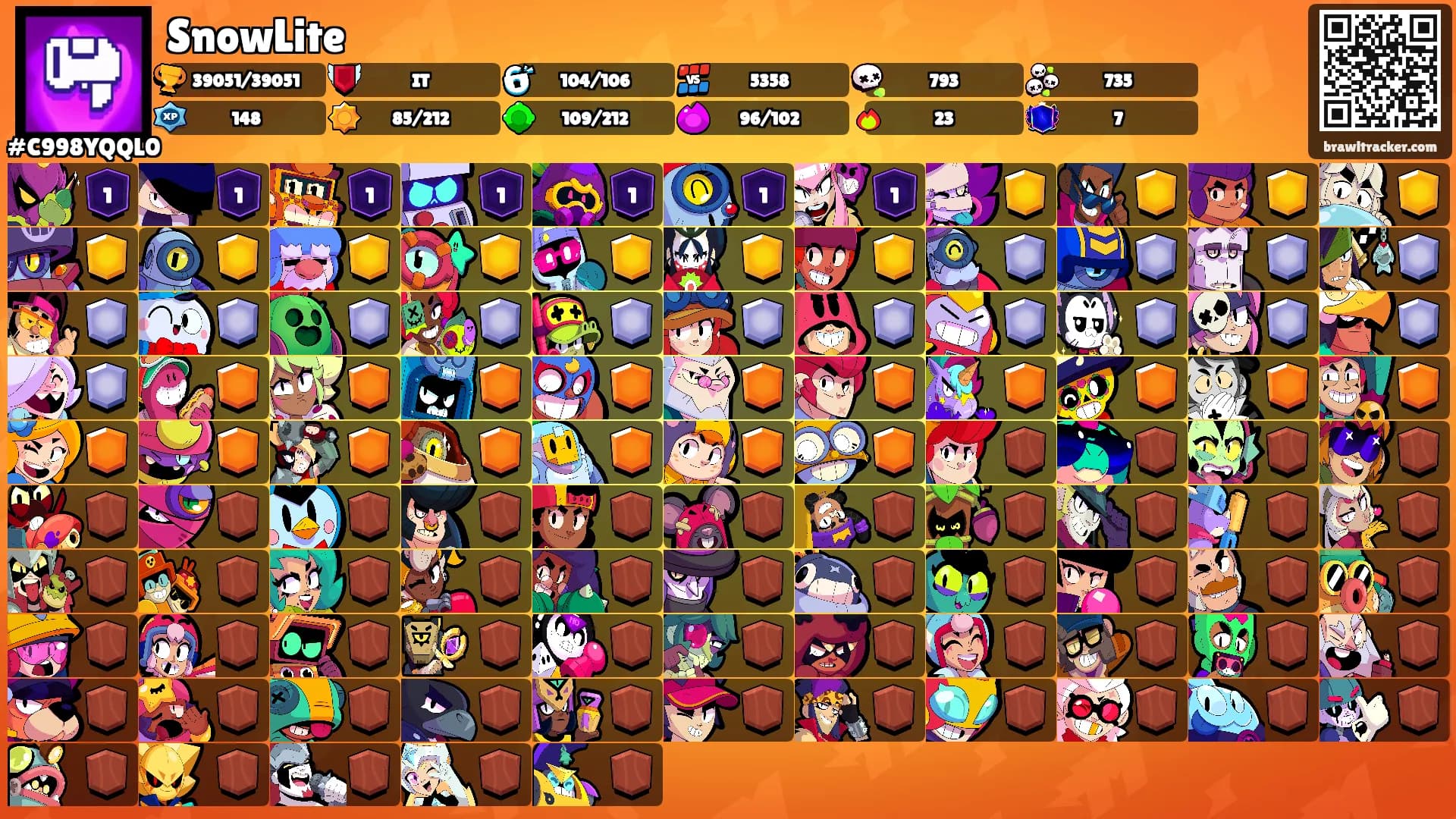 SnowLite's Ranks