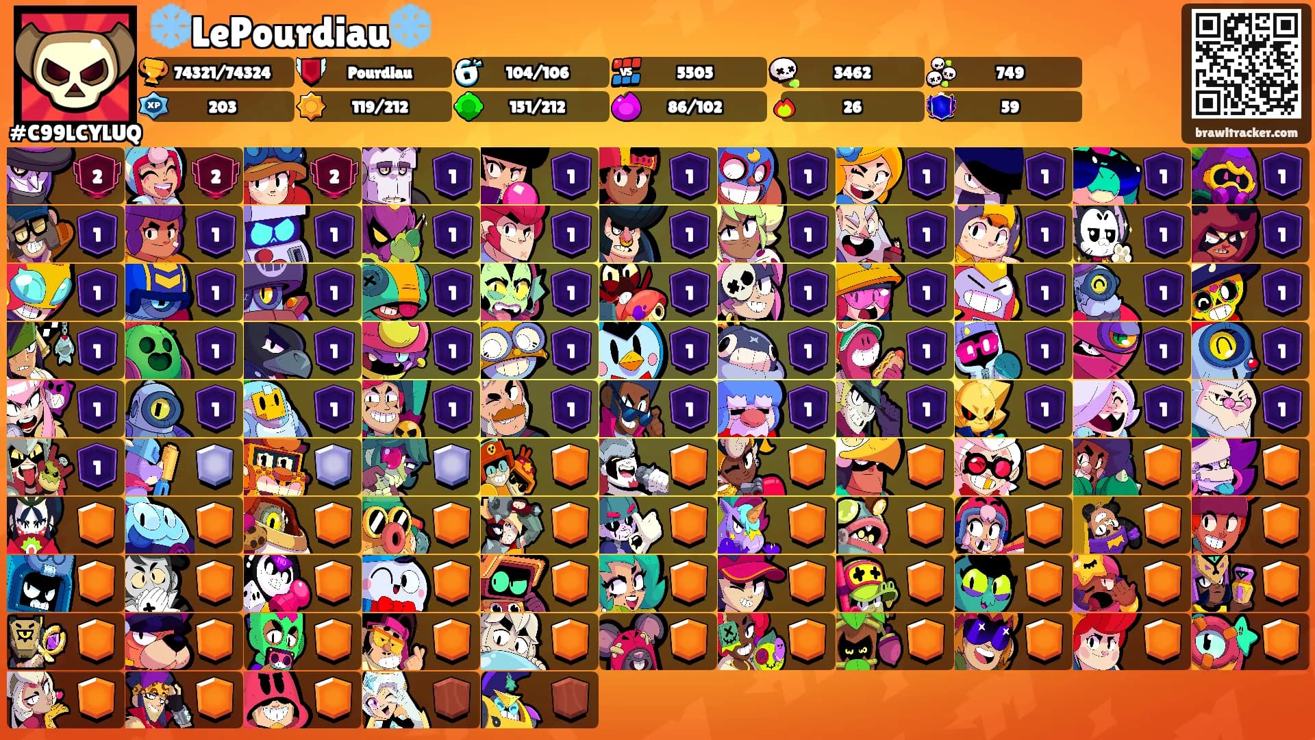 ❄️LePourdiau❄️'s Ranks