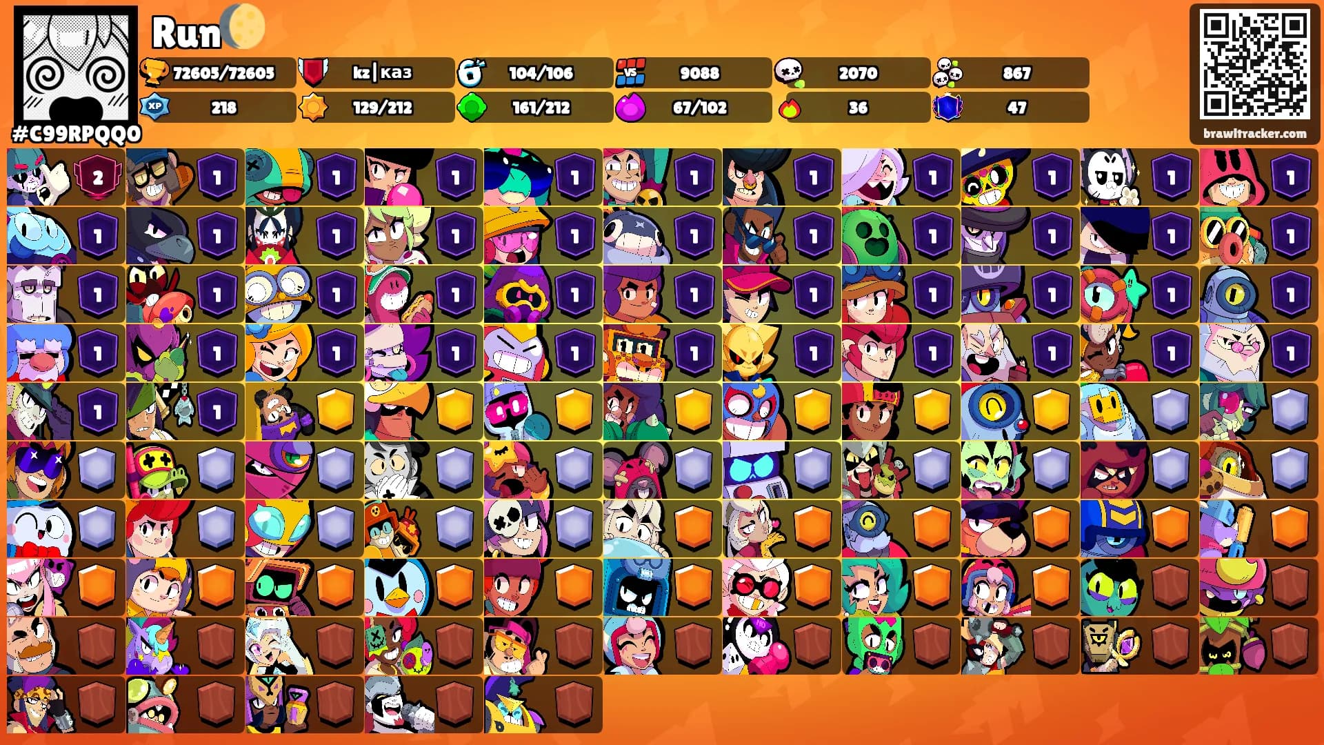 Run🌔's Ranks