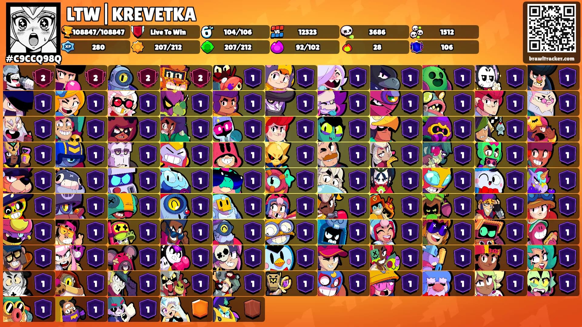 LTW|KREVETKA's Ranks
