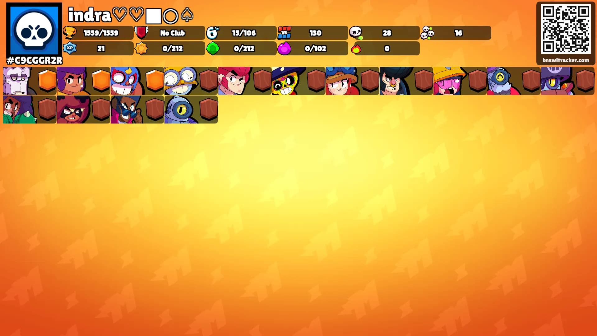 indra♡♡■○♤'s Ranks