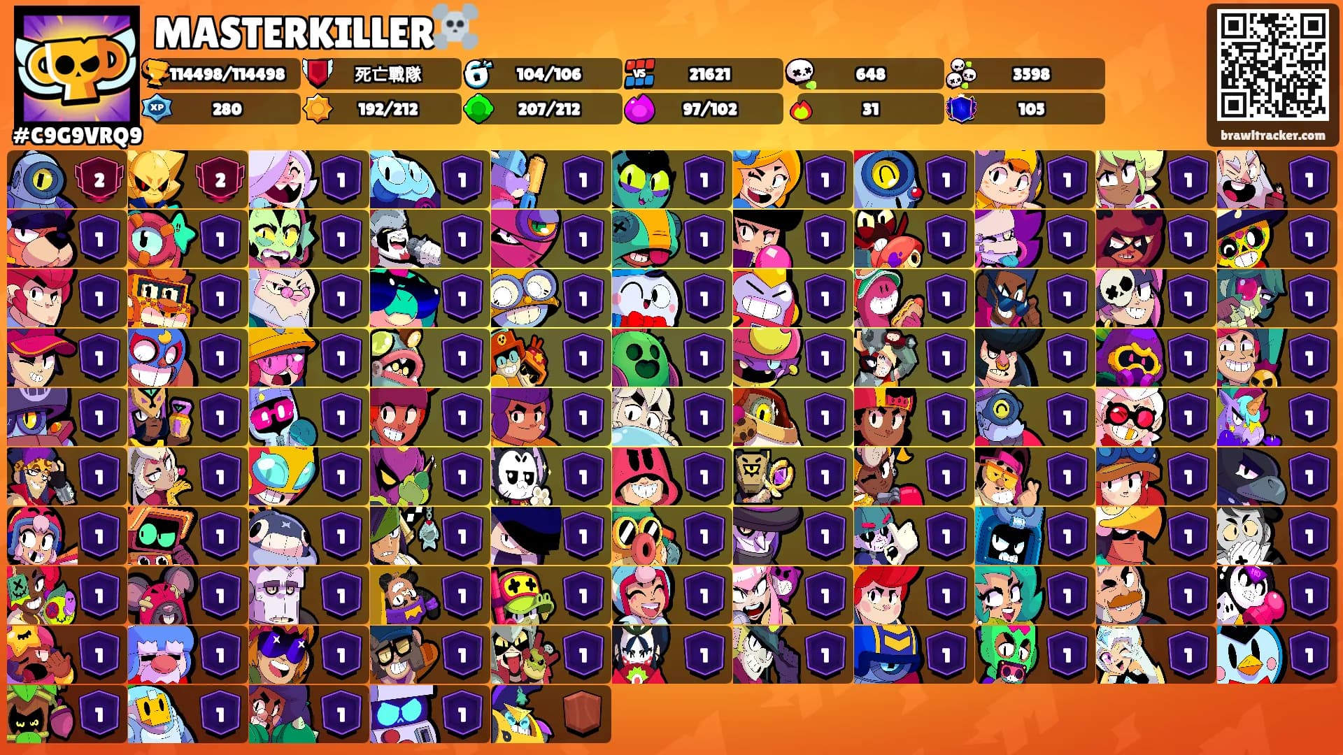 MASTERKILLER☠️'s Ranks