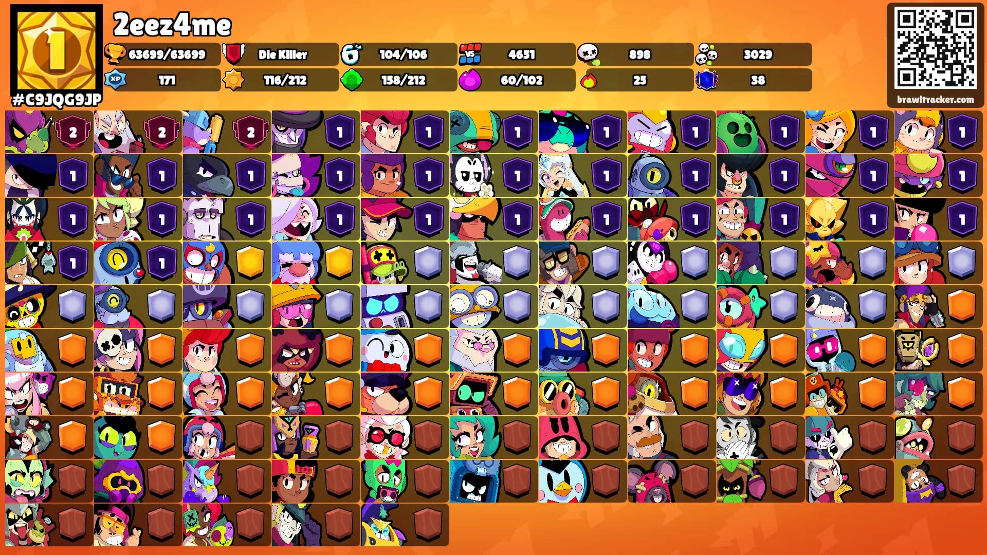 2eez4me's Ranks