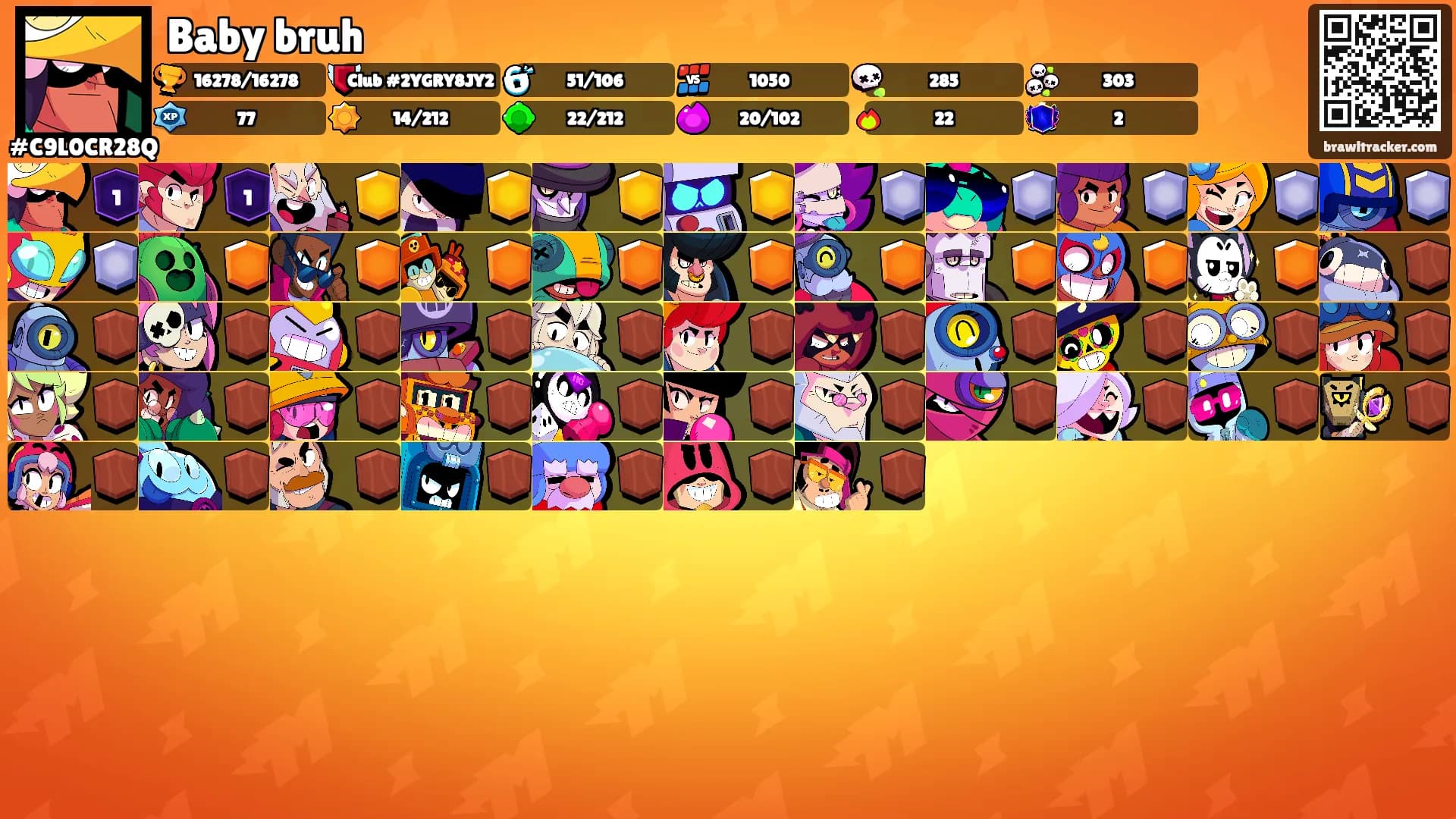 Baby bruh's Ranks