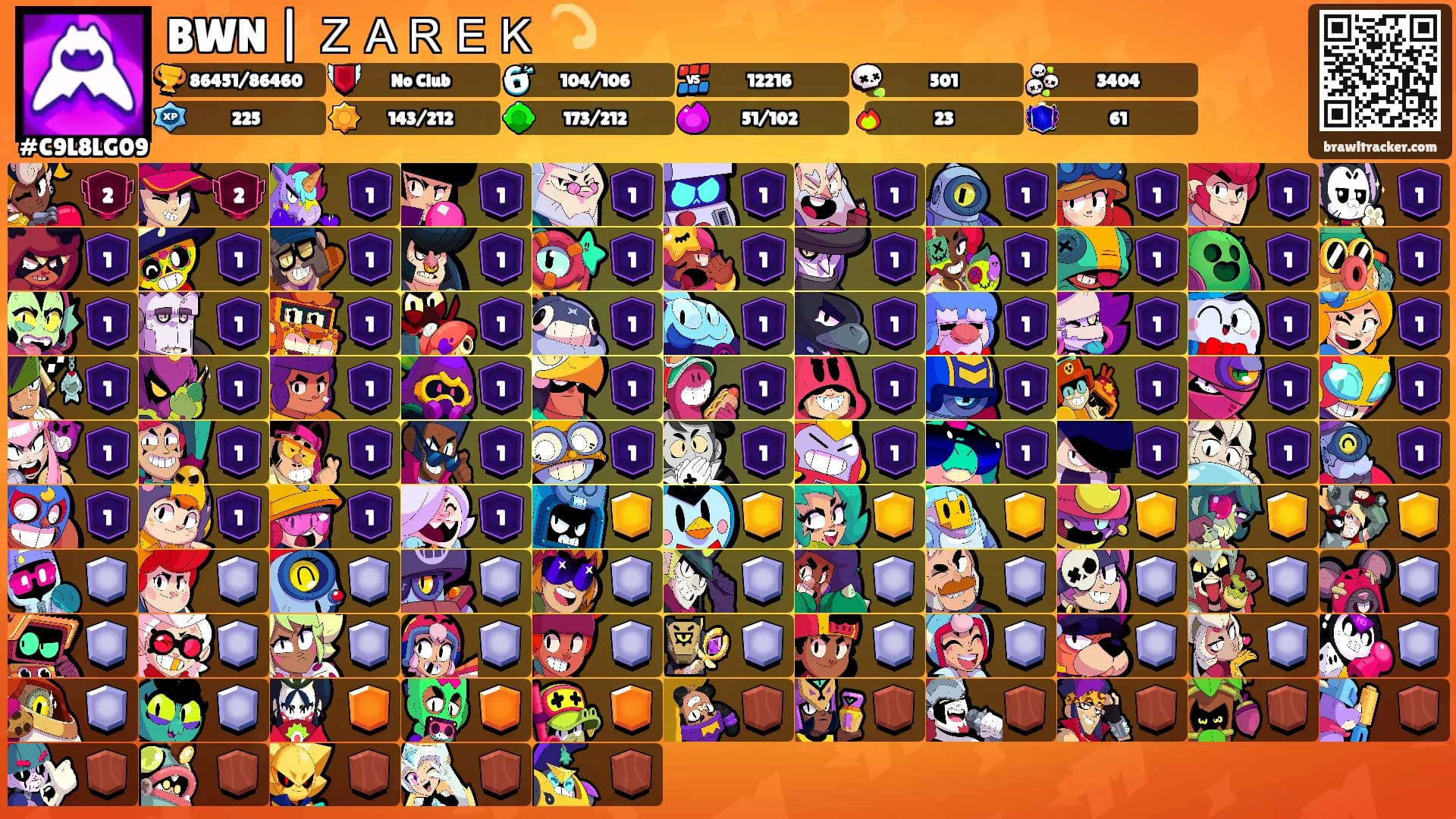 BWN | ＺＡＲＥＫ 💫's Ranks