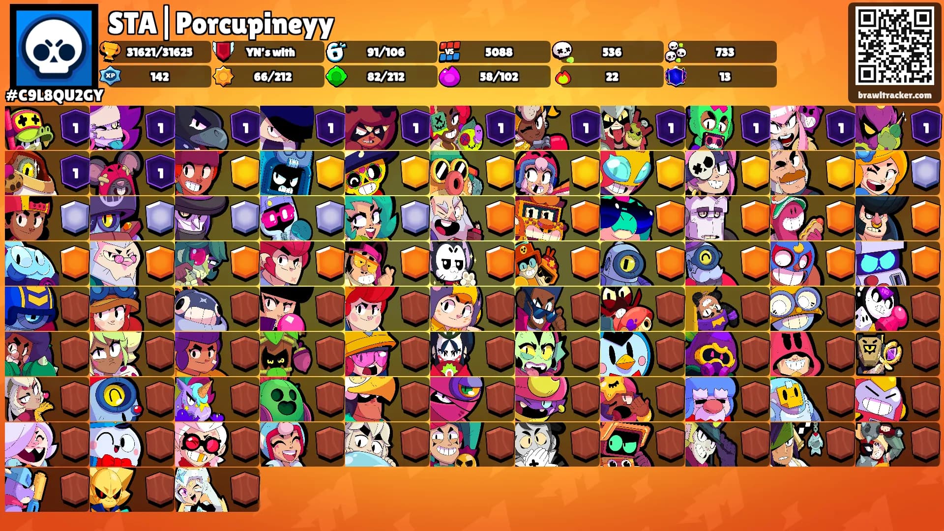 STA|Porcupineyy's Ranks