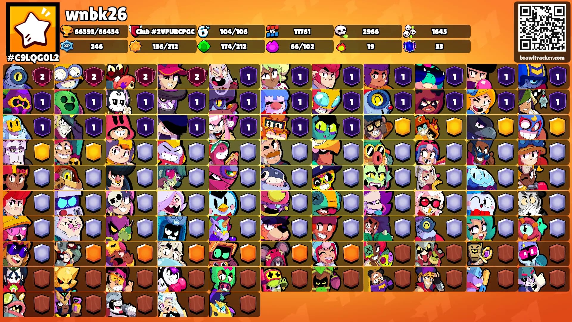 wnbk26's Ranks
