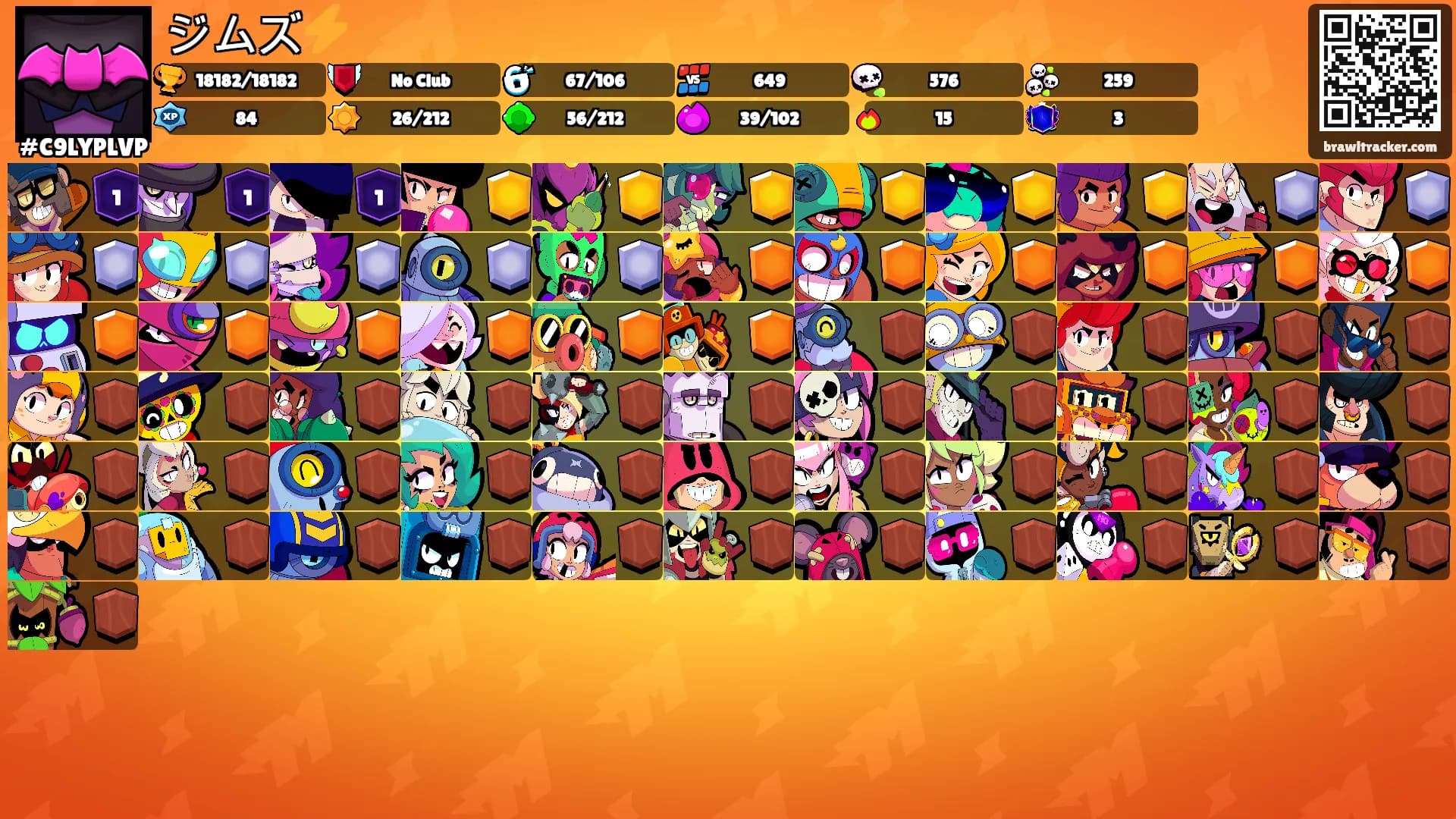 ジムズ⚡️'s Ranks
