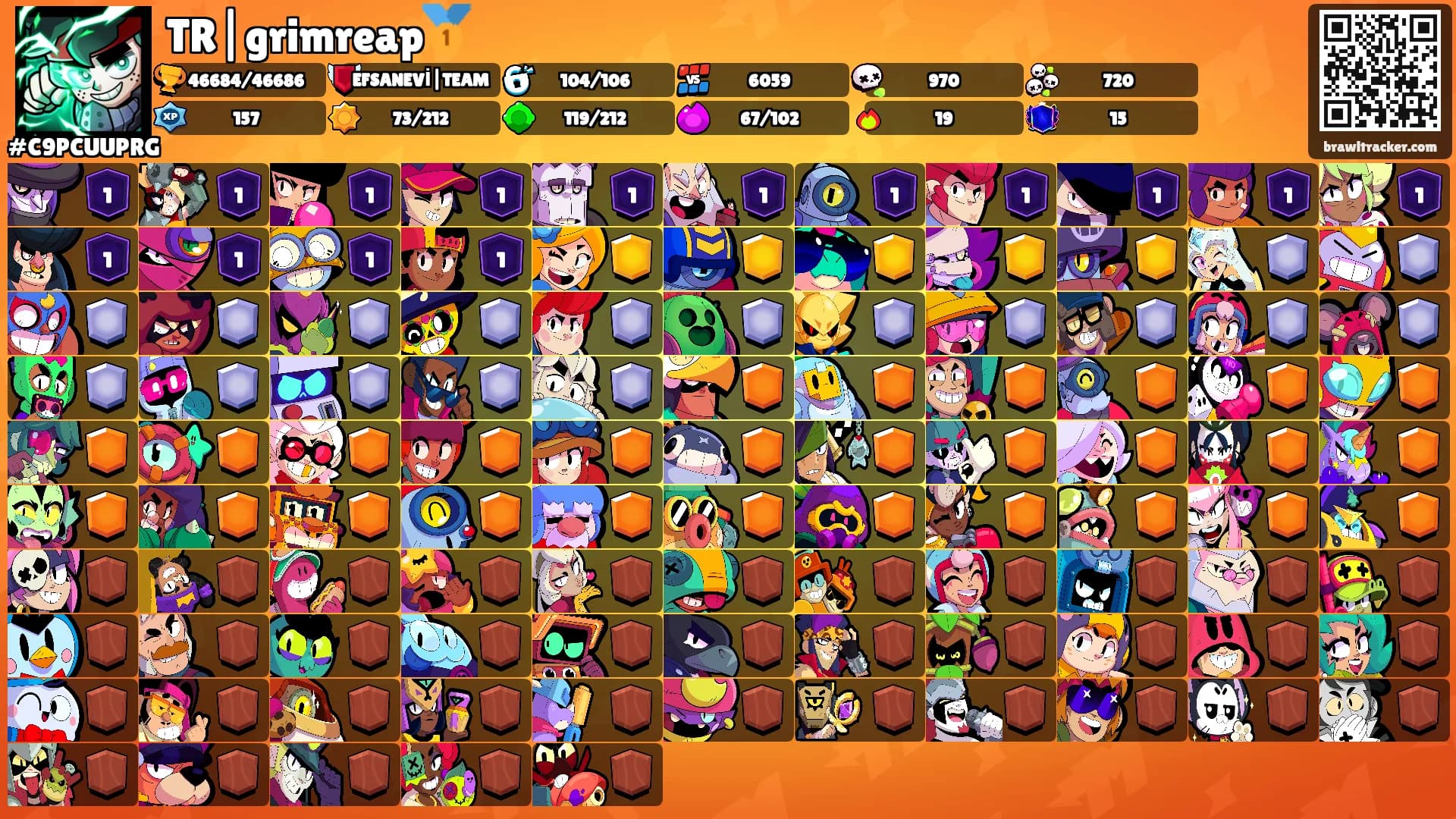 TR|grimreap🥇's Ranks