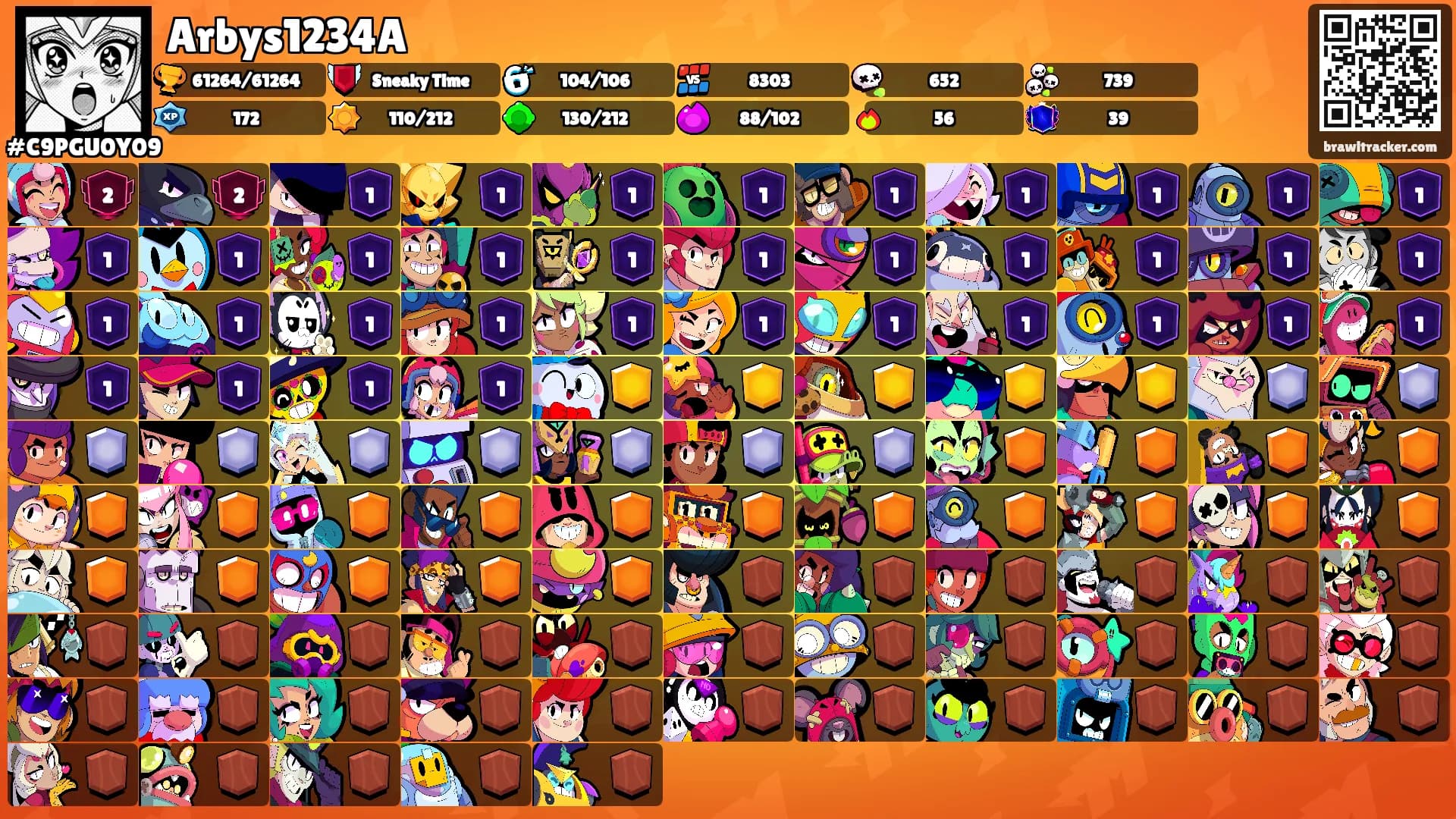Arbys1234A's Ranks