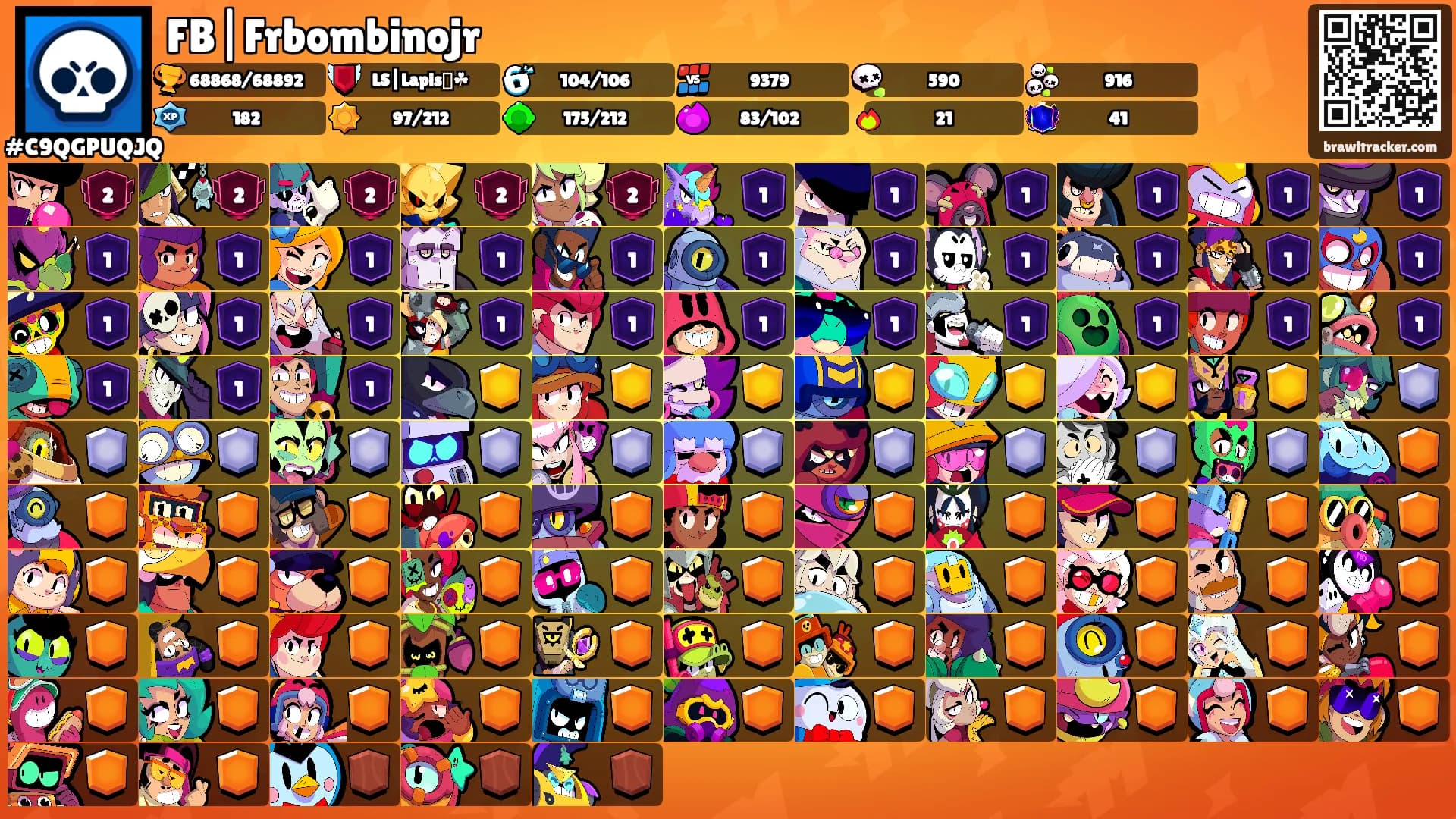 FB|Frbombinojr⛩'s Ranks