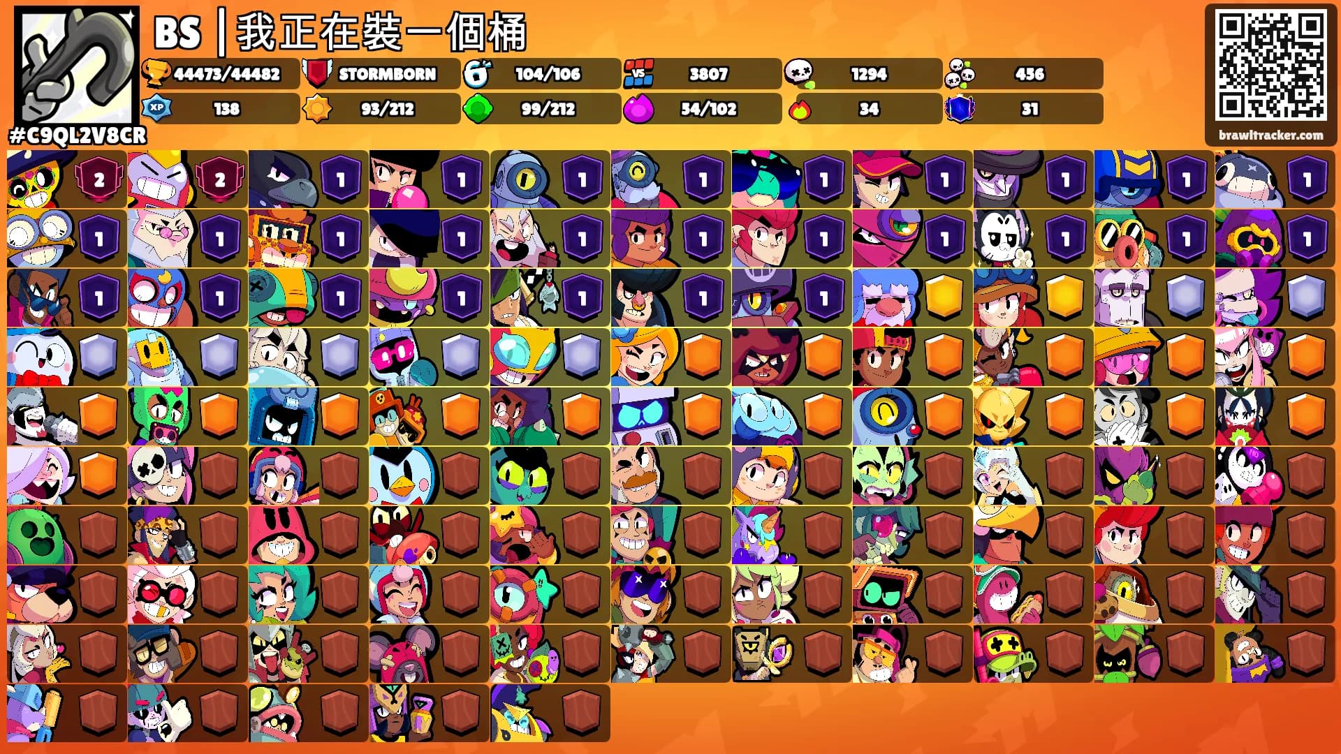 BS |我正在裝一個桶's Ranks