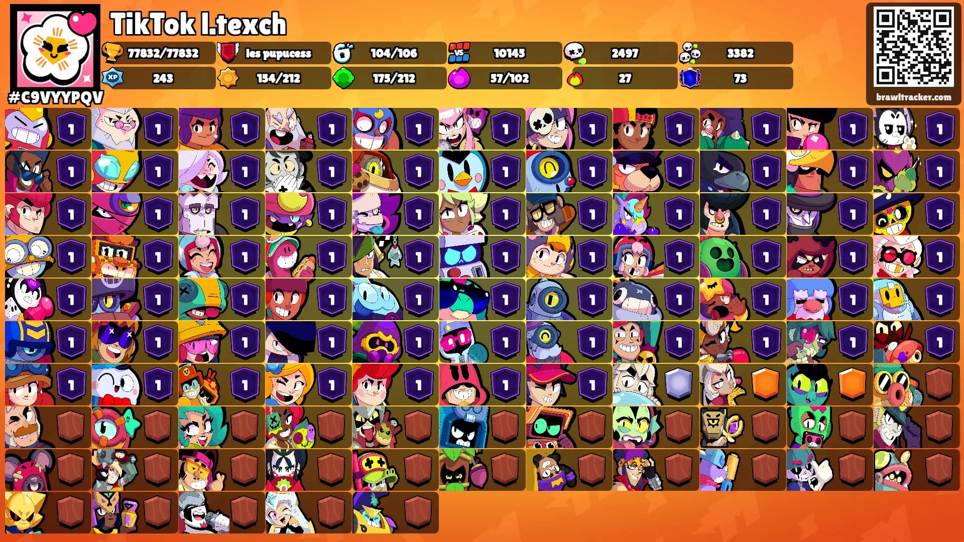 TikTok l.texch's Ranks