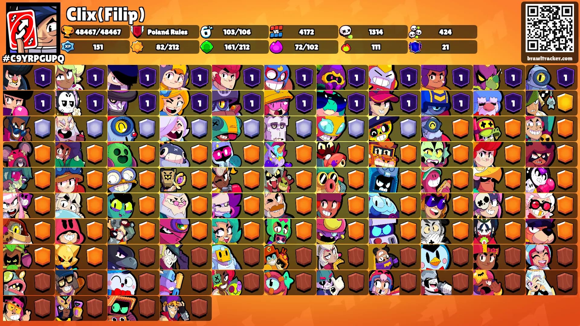 Clix(Filip)'s Ranks