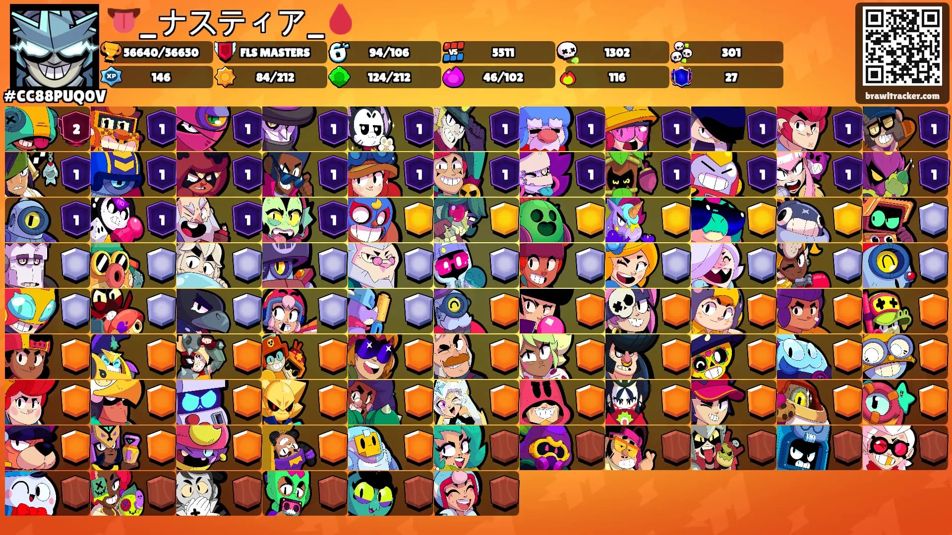 👅_ナスティア_🩸's Ranks