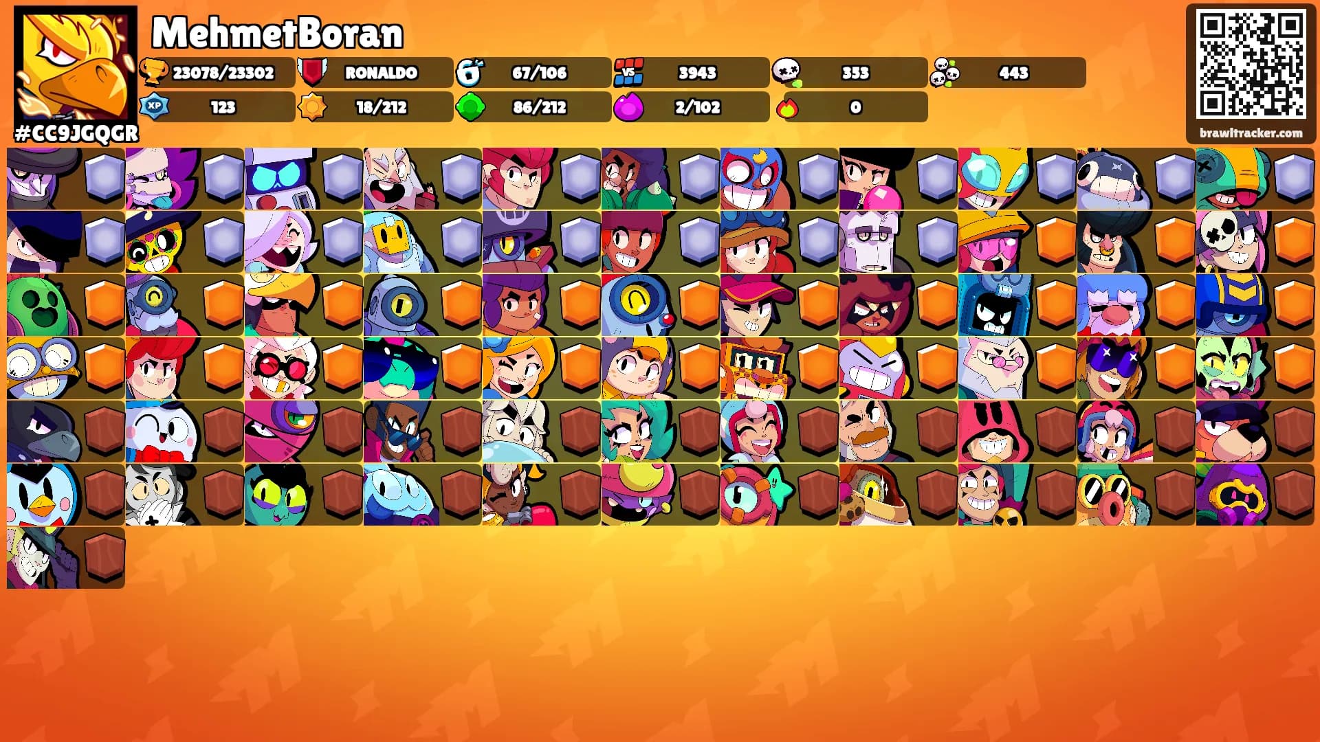MehmetBoran's Ranks