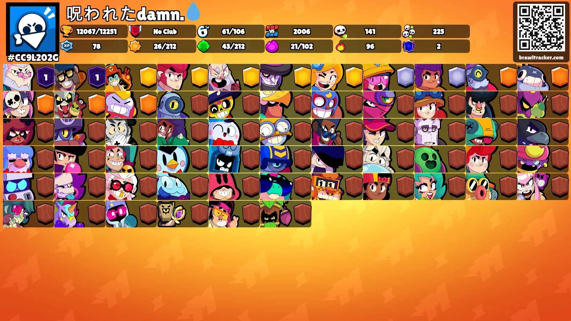 呪われたdamn.💧's Ranks