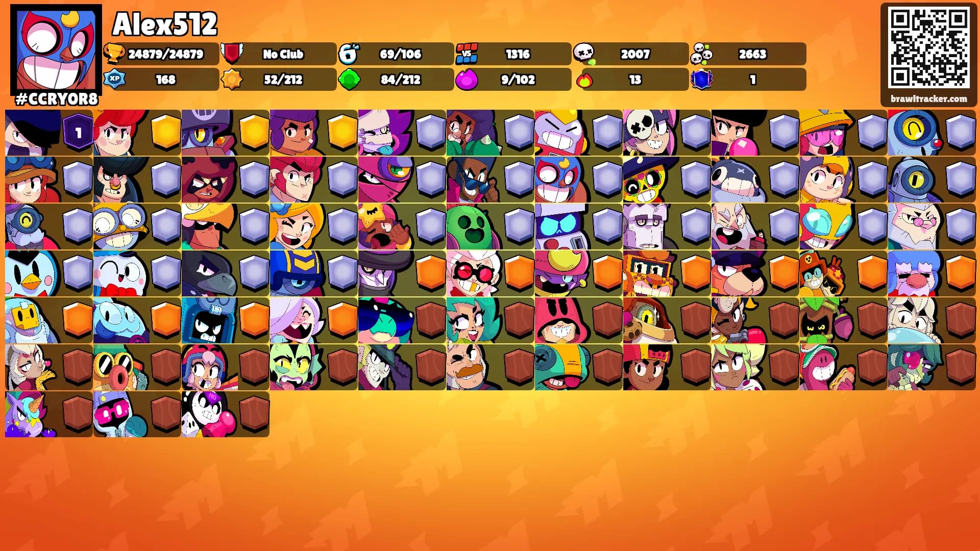 Alex512's Ranks