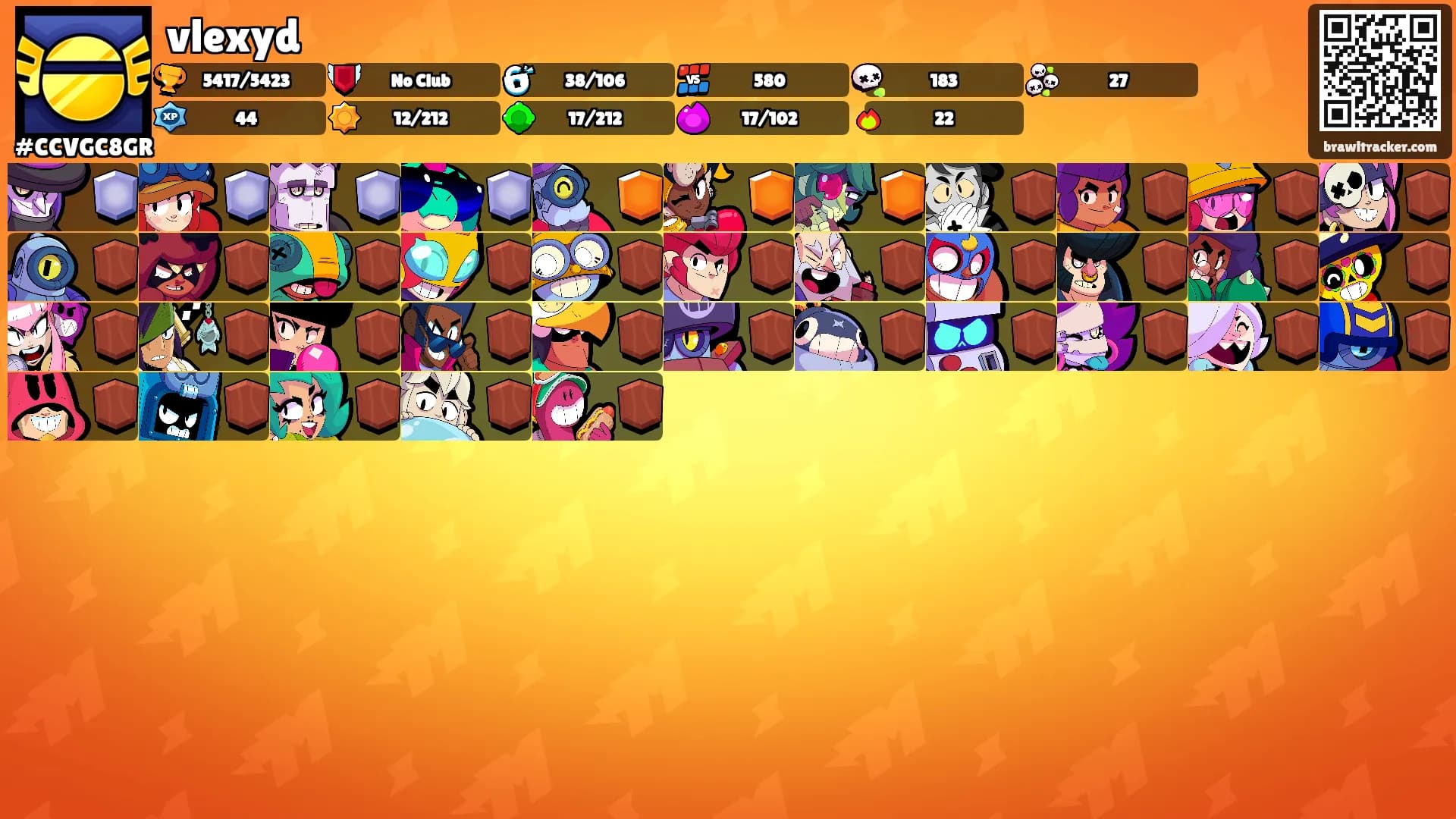 vlexyd's Ranks