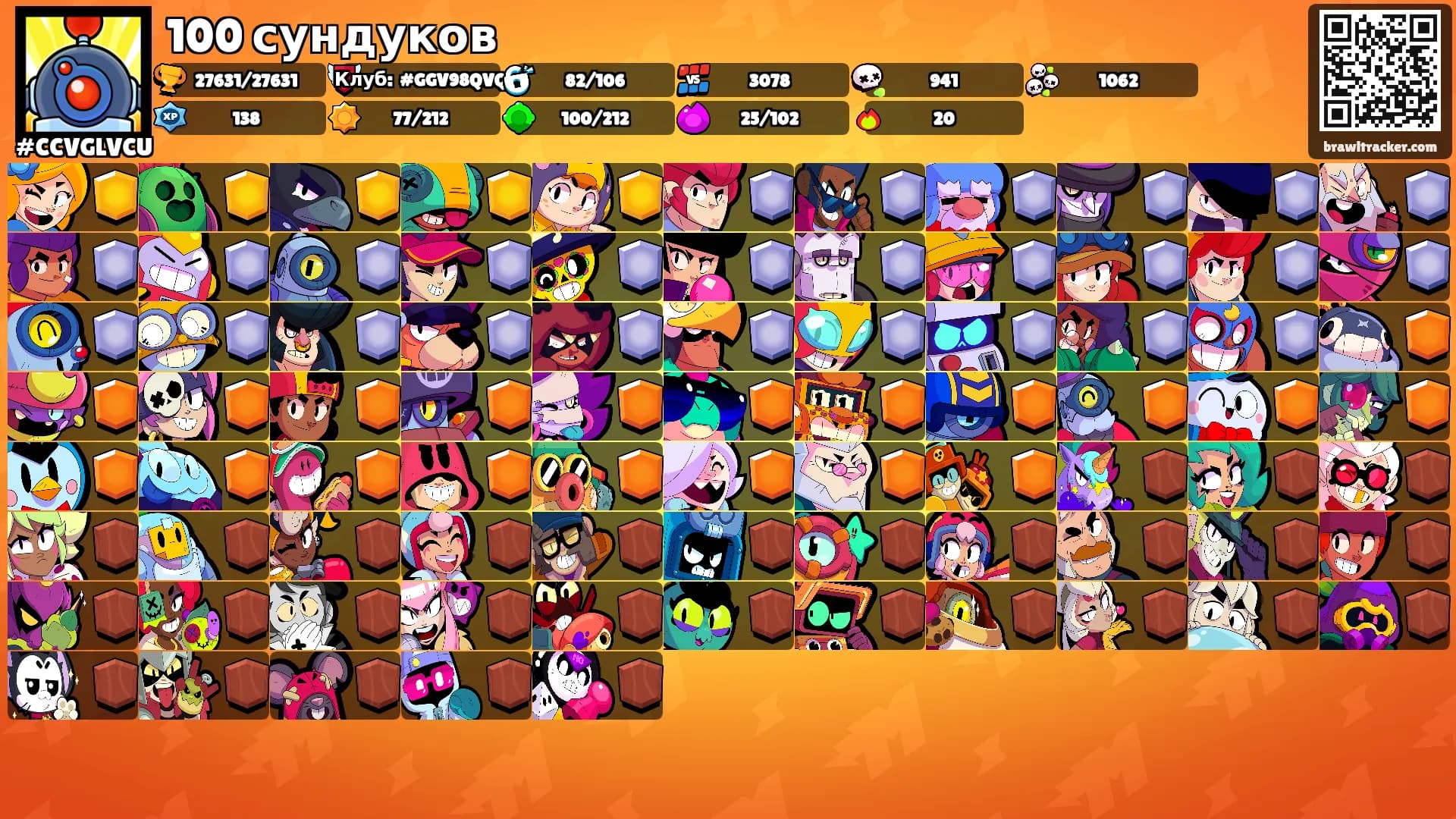 100 сундуков's Ranks