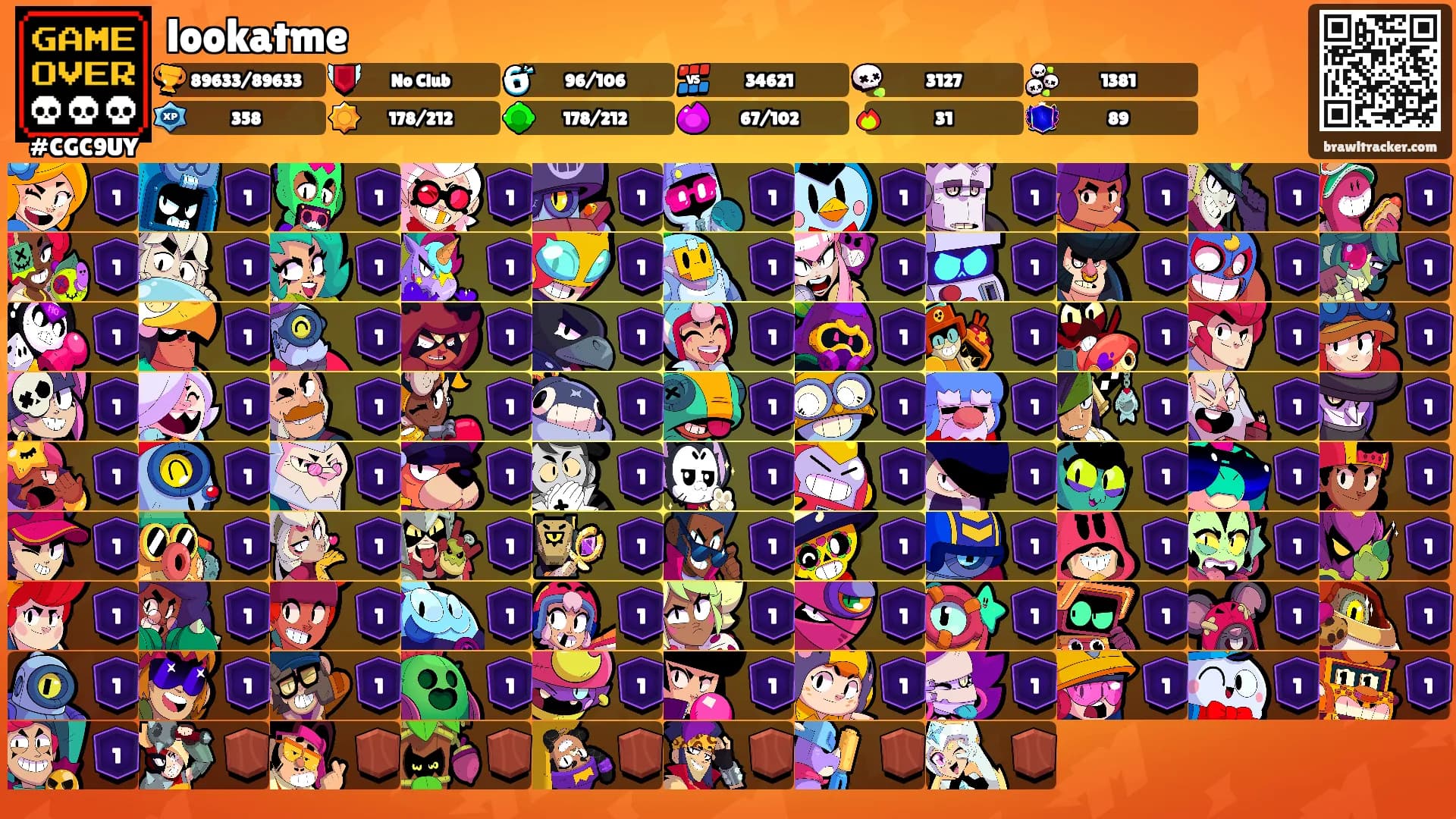 lookatme's Ranks