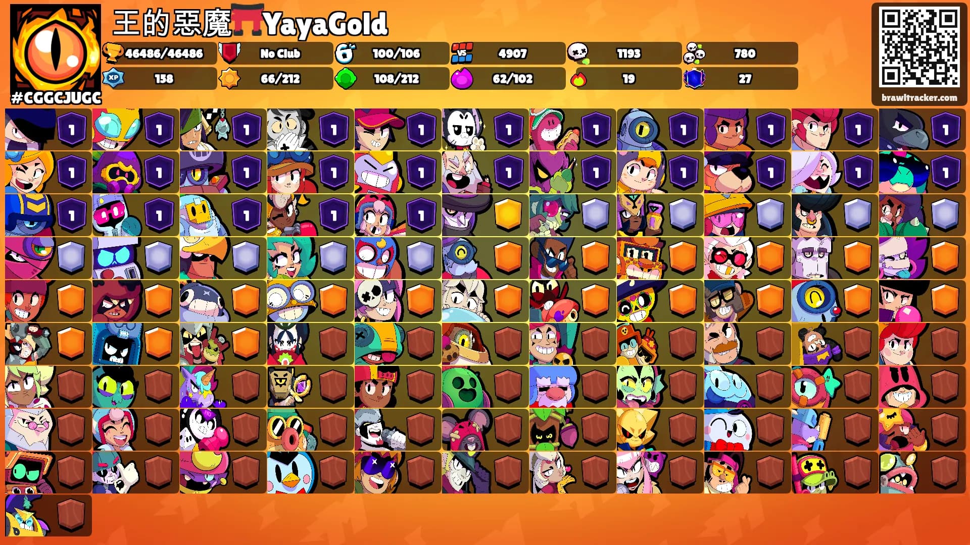 王的惡魔⛩️YayaGold's Ranks