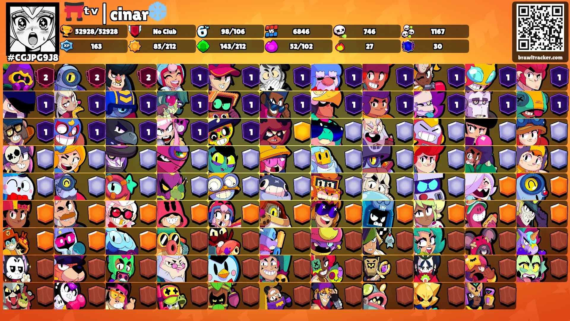 ⛩️ᵗᵛ|cinar❄️'s Ranks