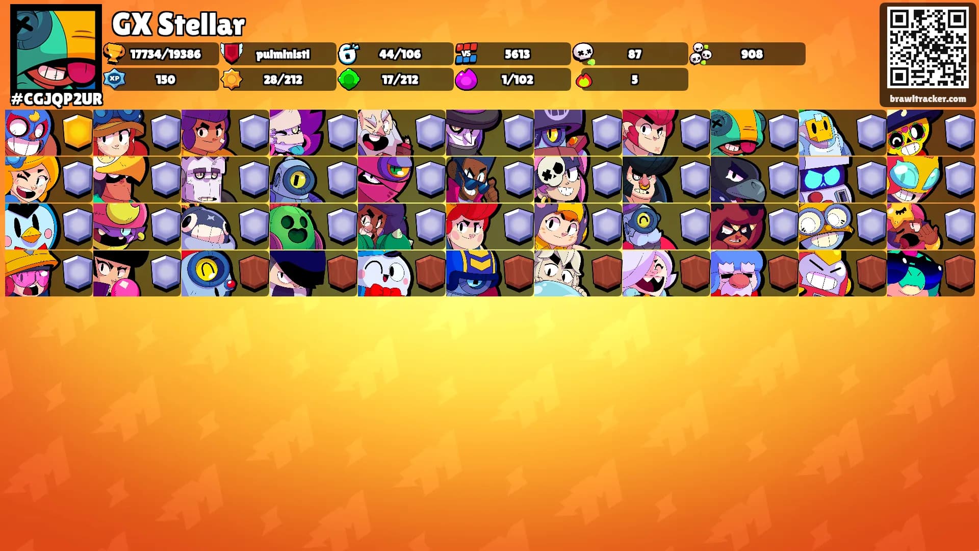GX Stellar's Ranks