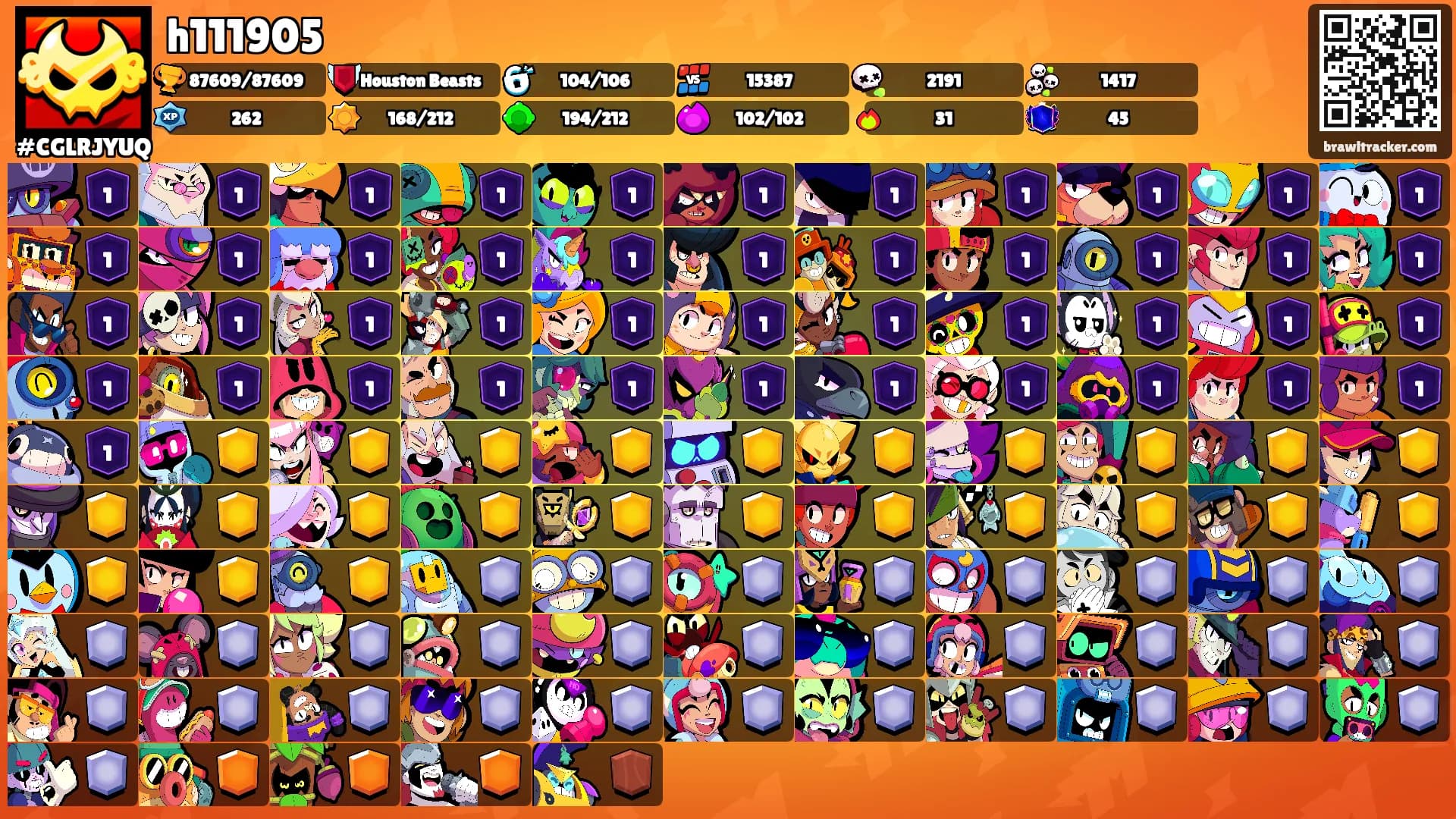 h111905's Ranks