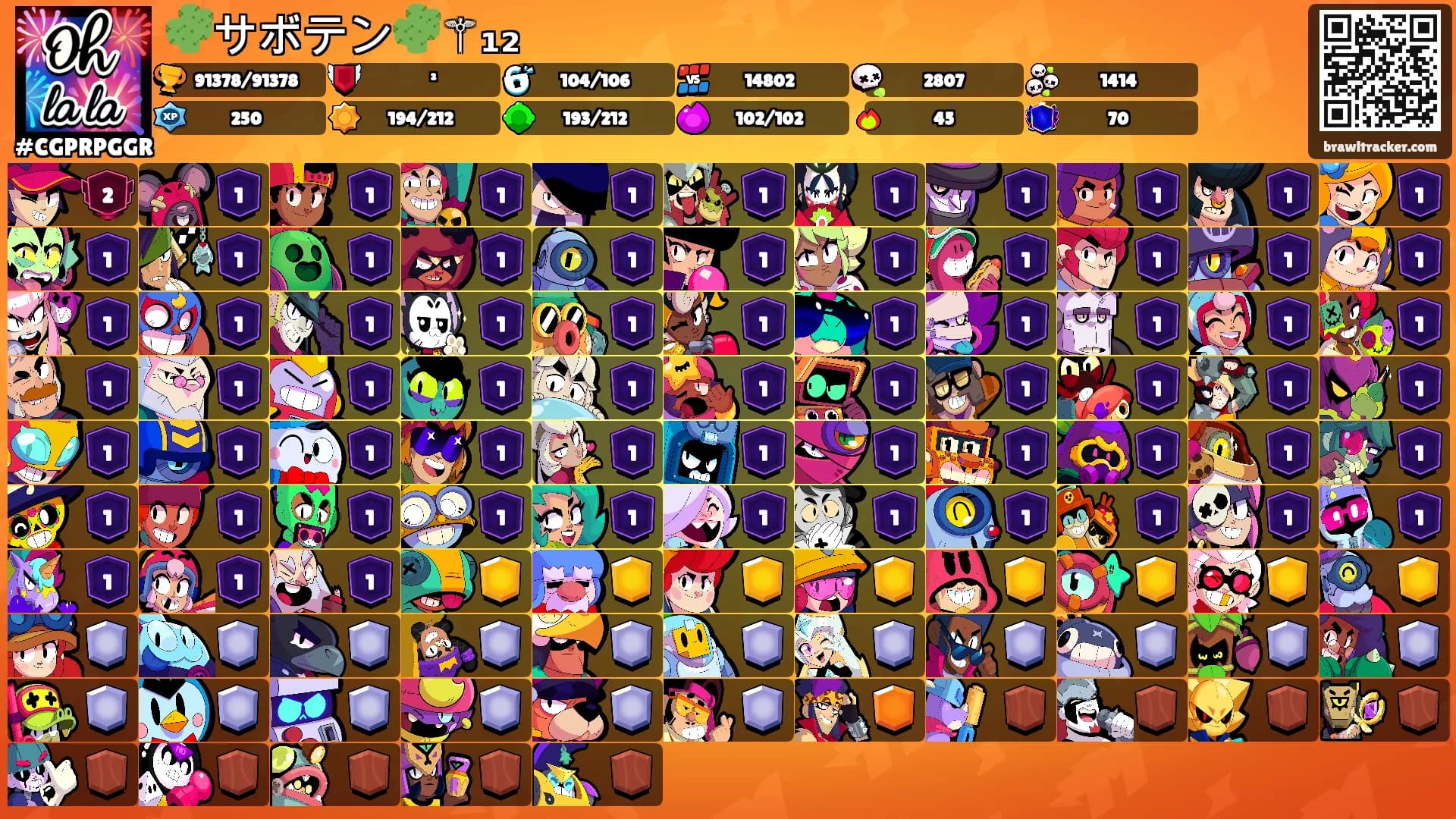 🌵サボテン🌵⚚₁₂'s Ranks