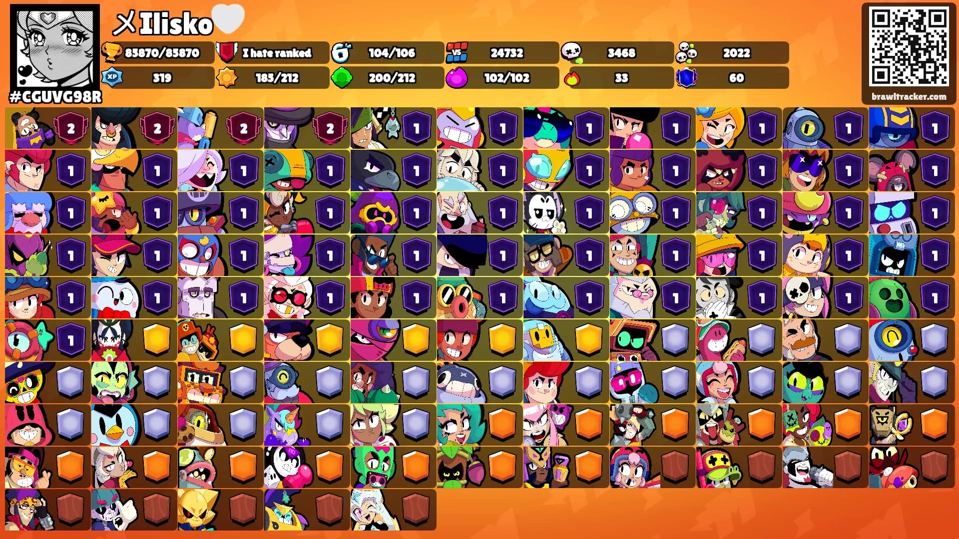 メIlisko🤍's Ranks