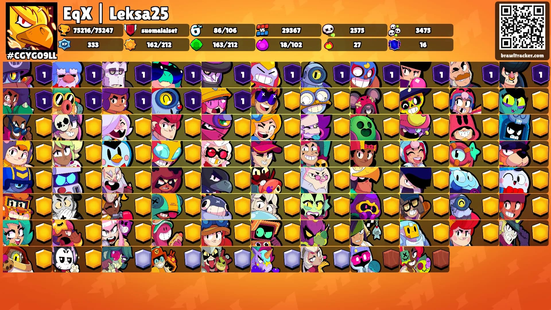 EqX | Leksa25's Ranks