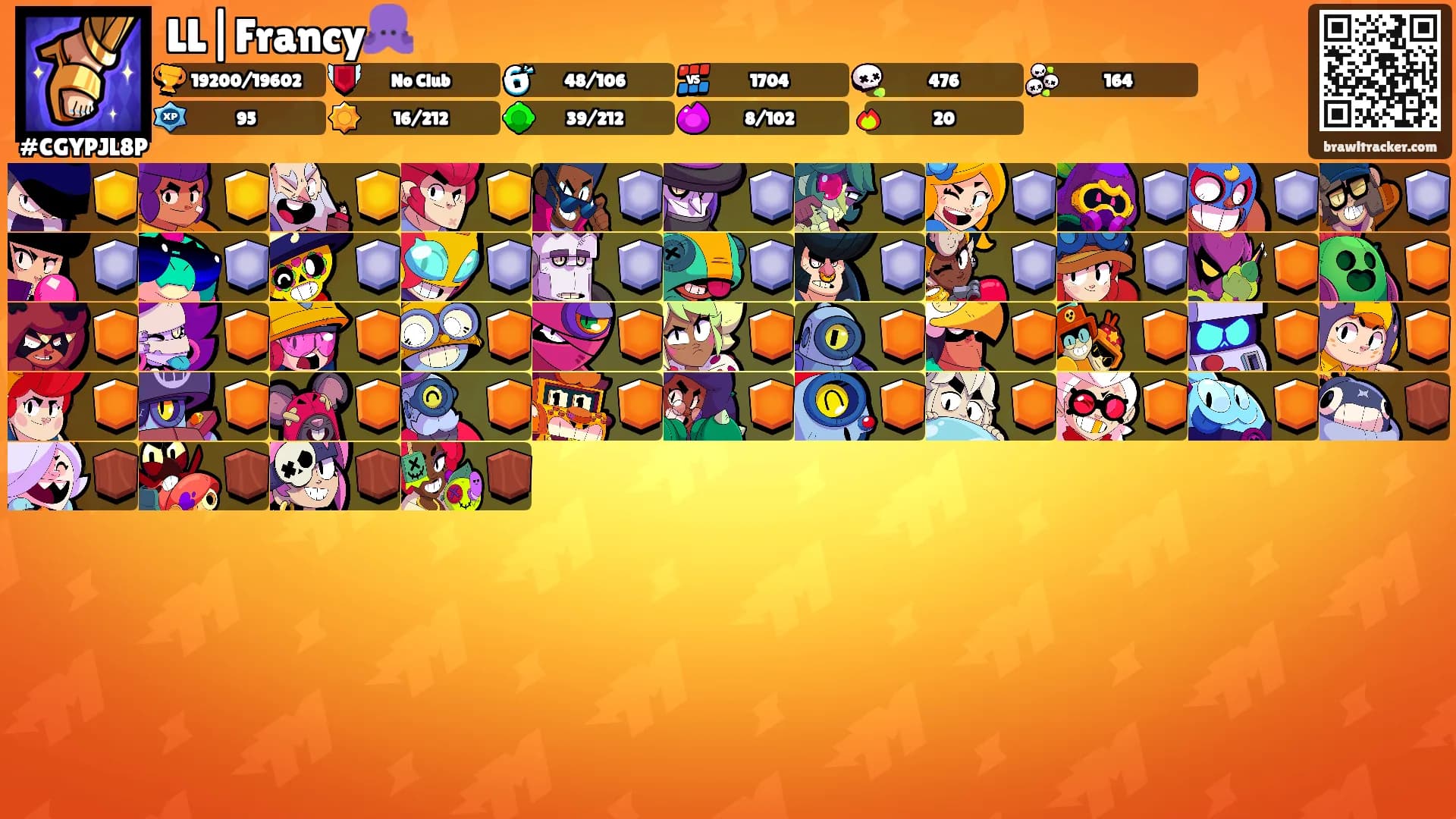 LL|Francy🐙's Ranks