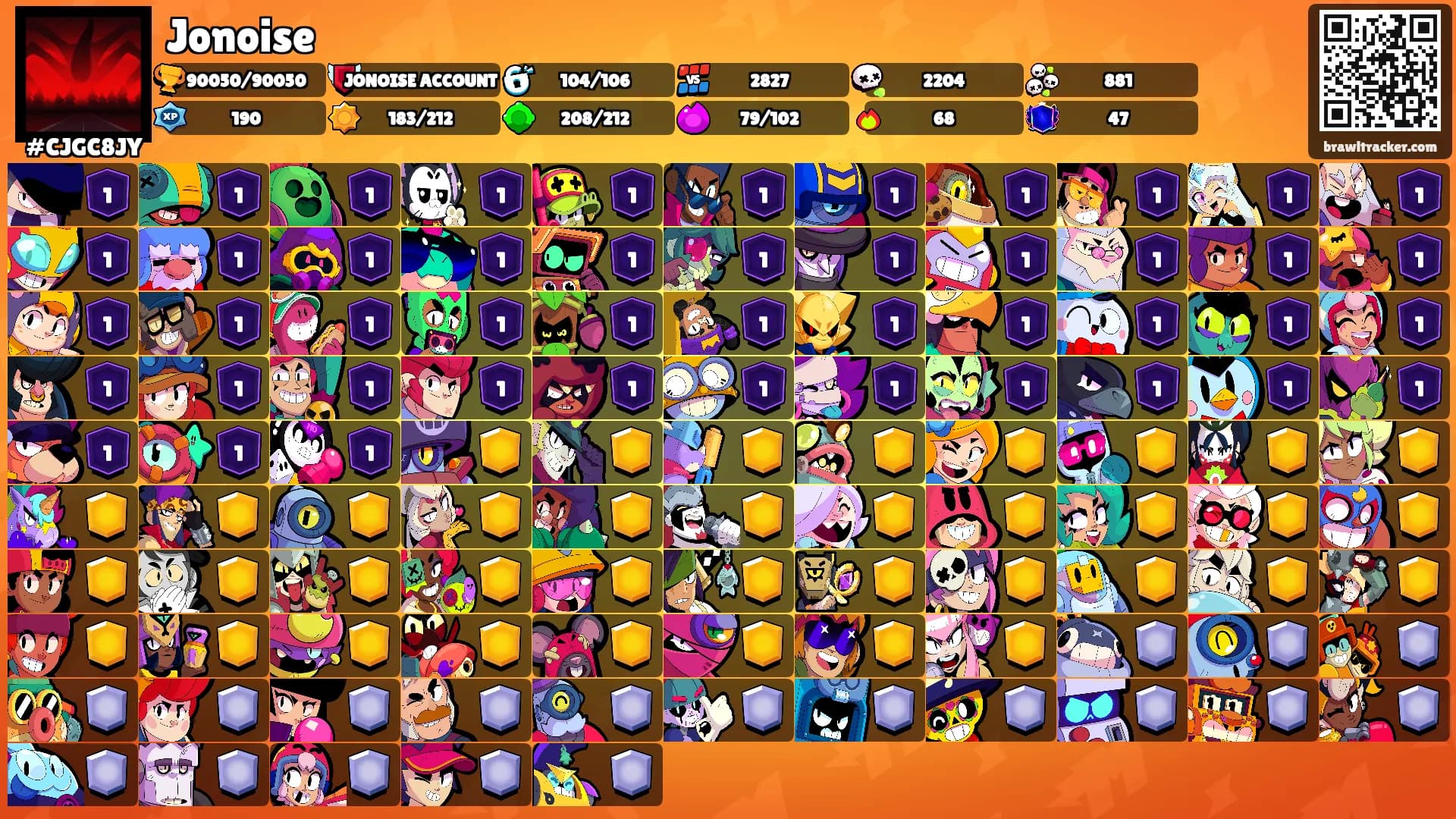 Jonoise's Ranks