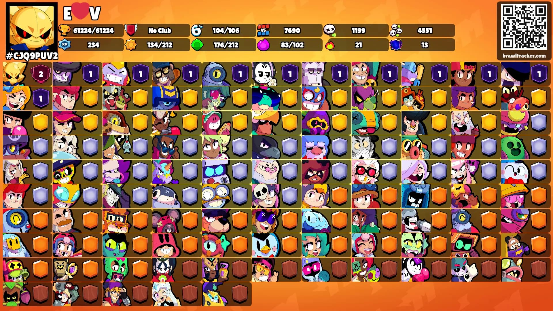 E❤️V's Ranks