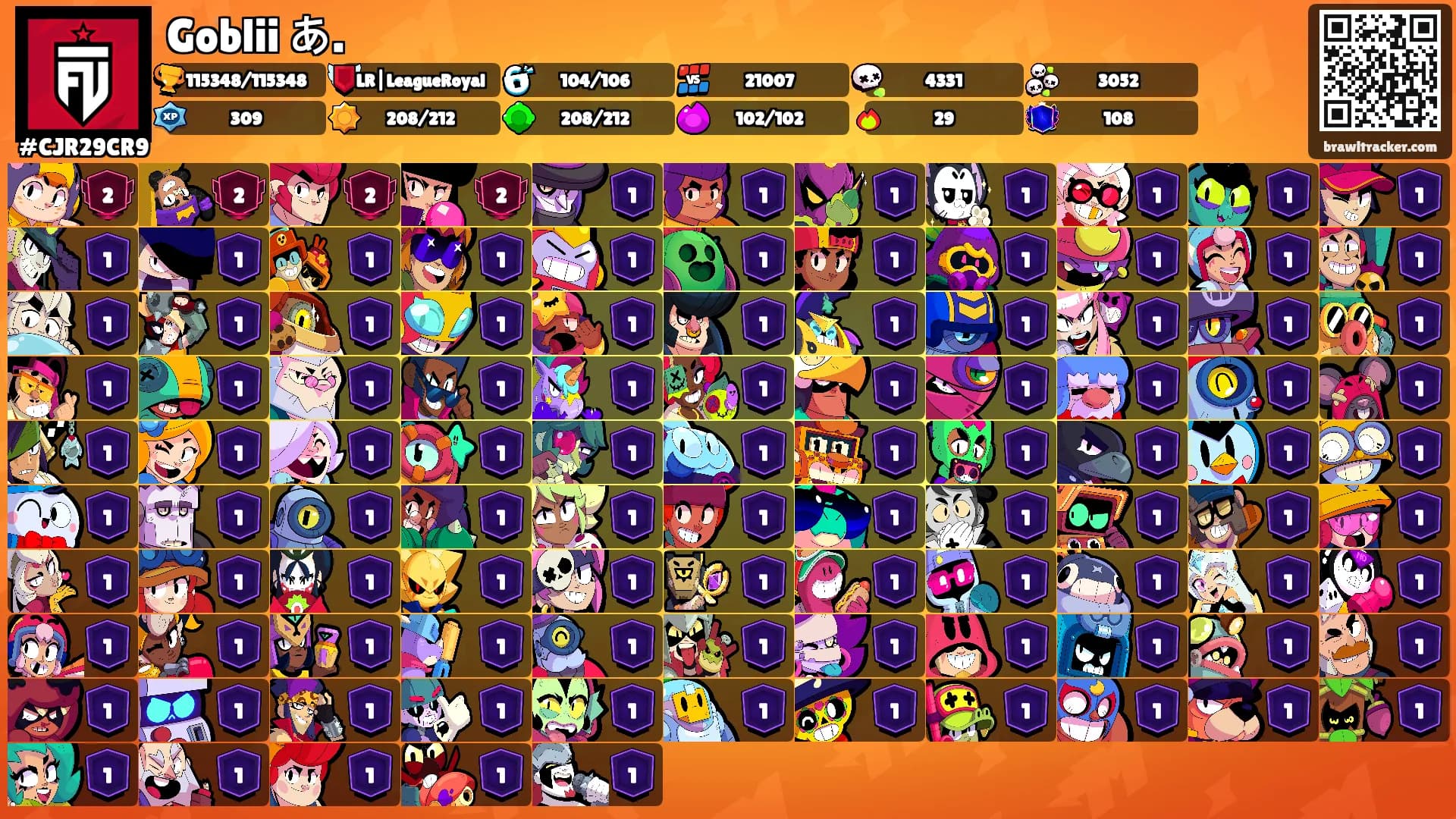 Goblii あ.'s Ranks