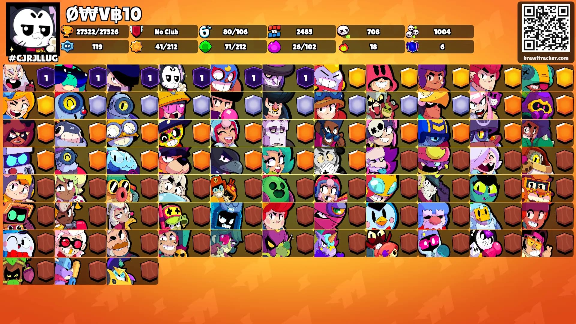 Ø₩V฿10's Ranks
