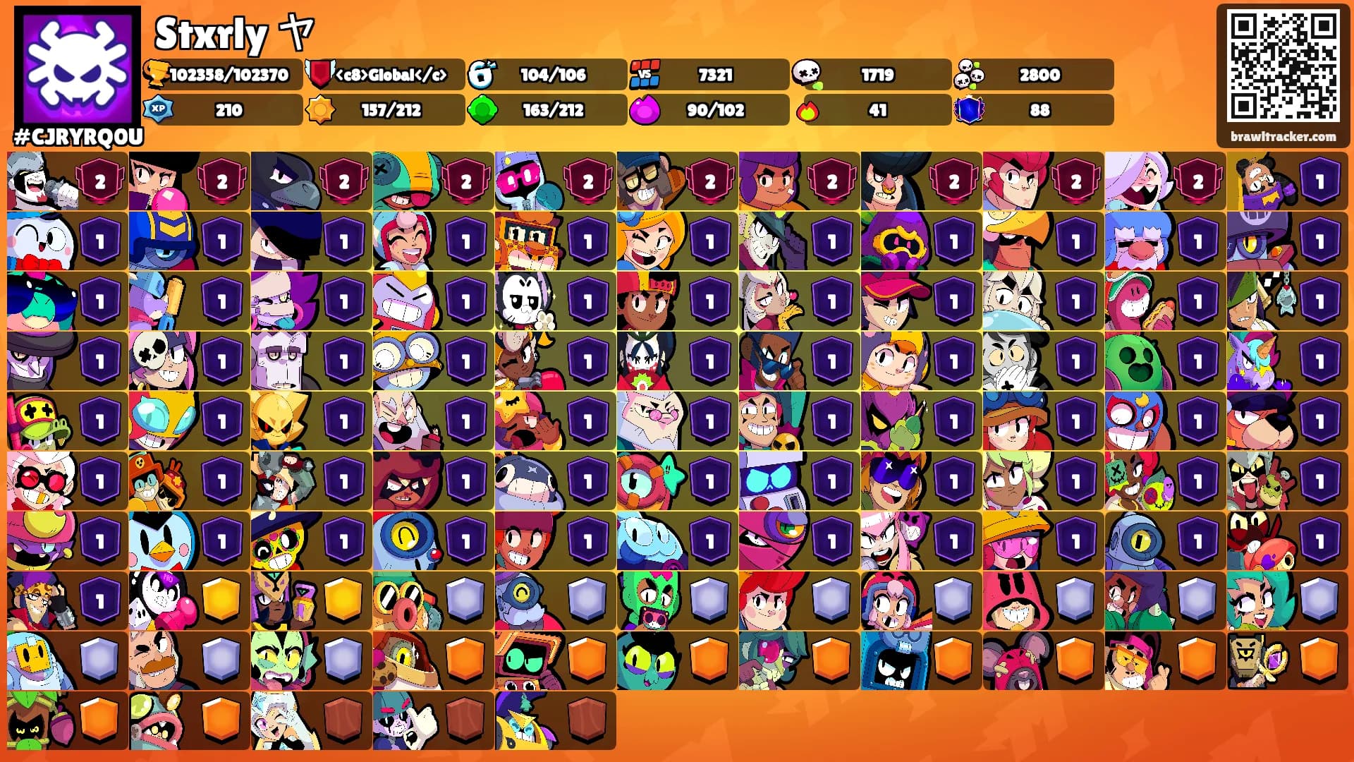 Stxrly ヤ's Ranks