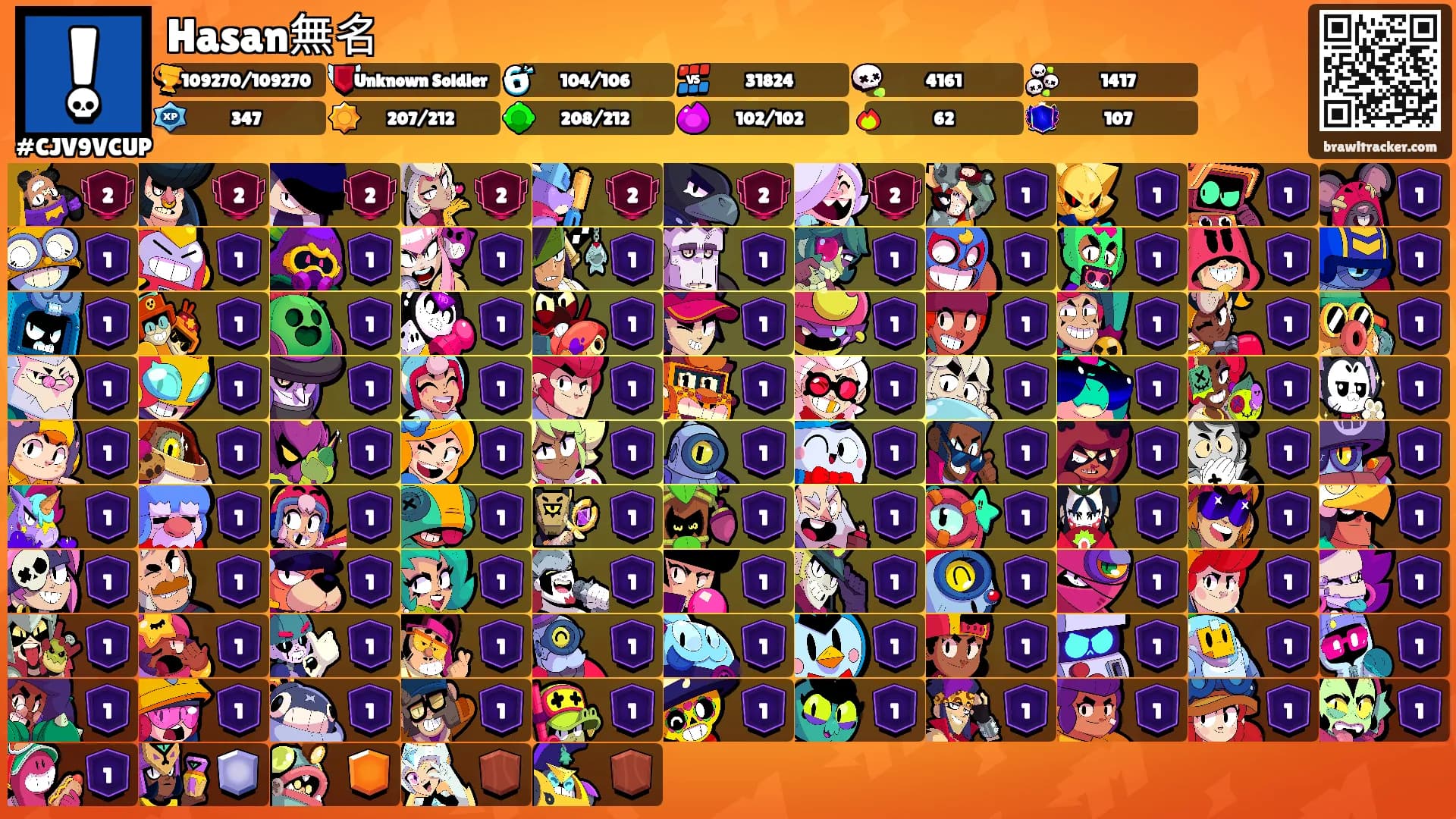 Hasan無名's Ranks