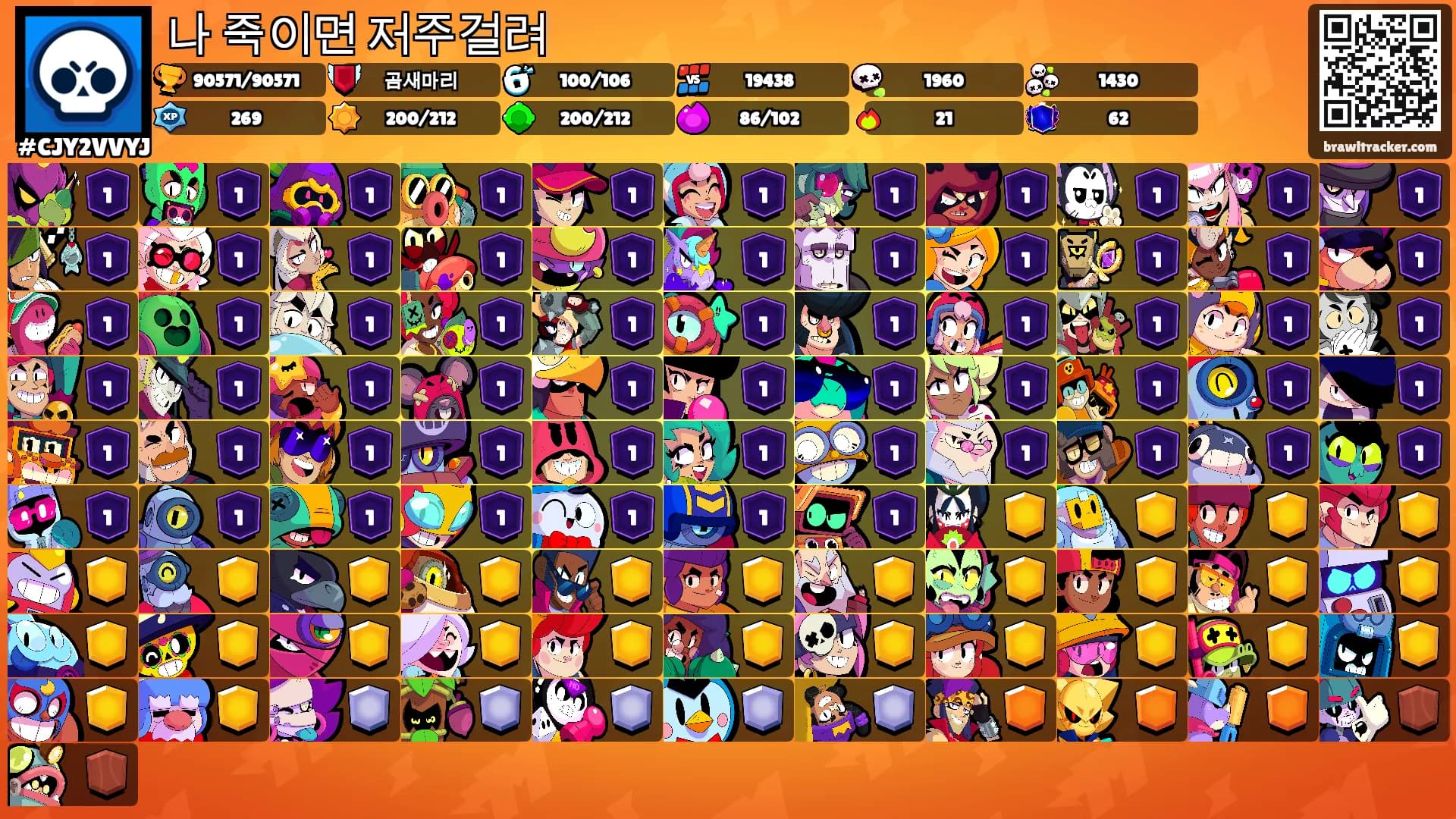 나 죽이면 저주걸려's Ranks