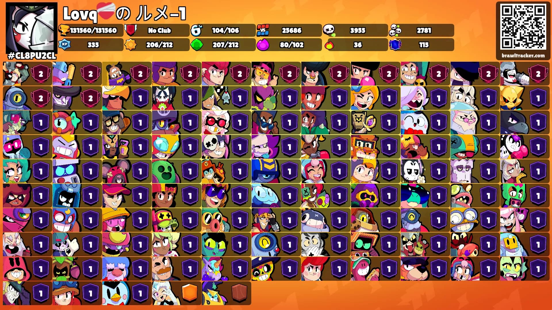 Lovq❤️‍🩹のᘔルメ-1's Ranks
