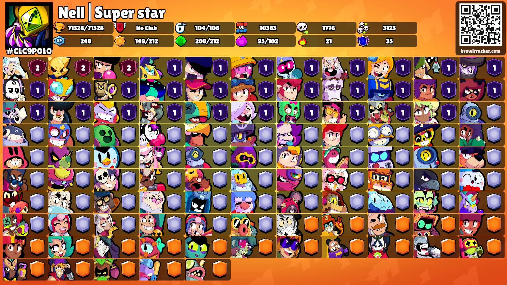 Nell|Super star's Ranks