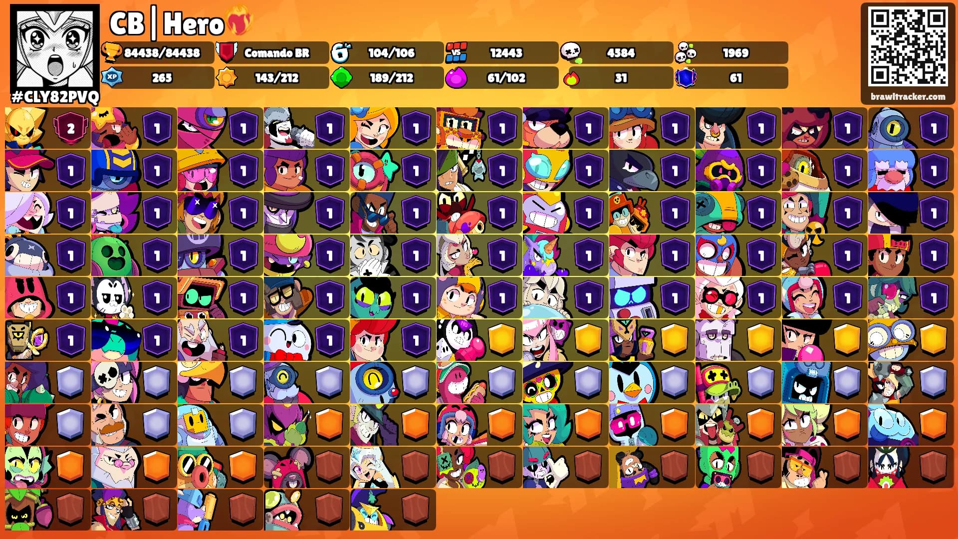 CB|Hero❤️‍🔥's Ranks