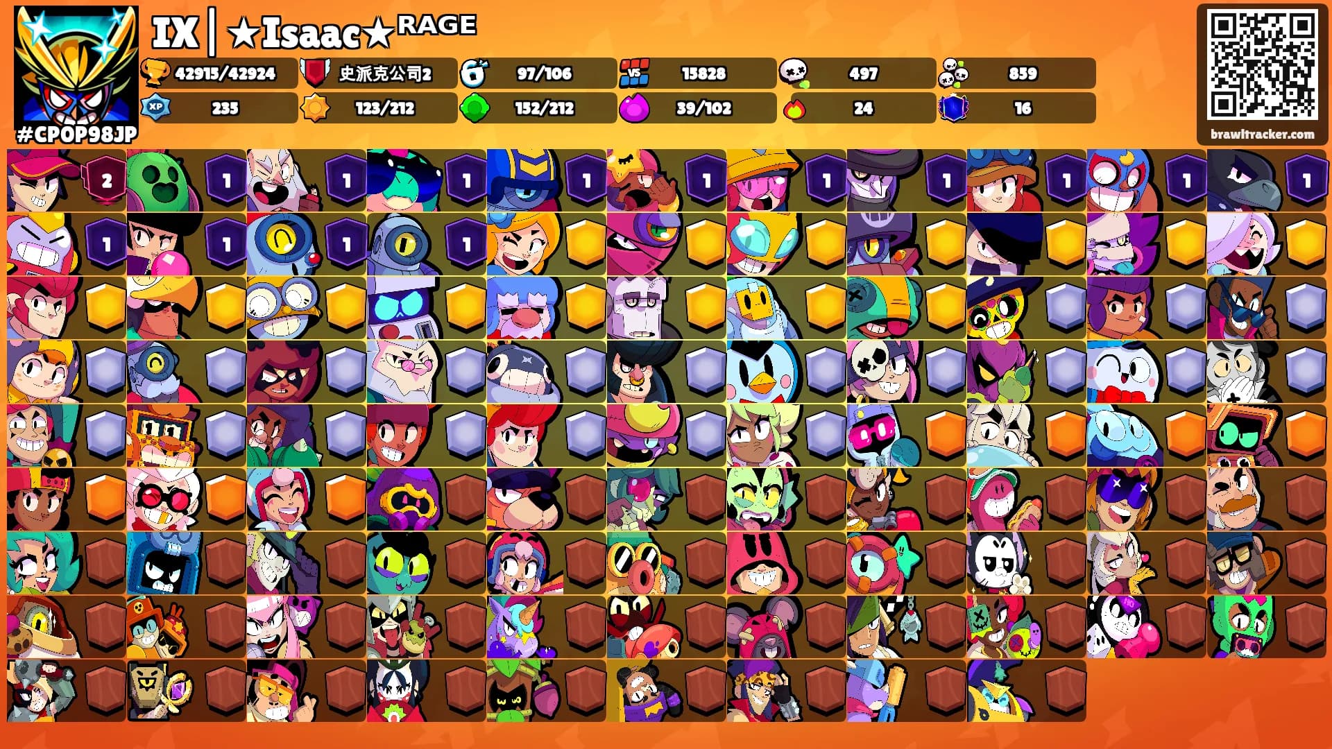 IX|★Isaac★ᴿᴬᴳᴱ's Ranks