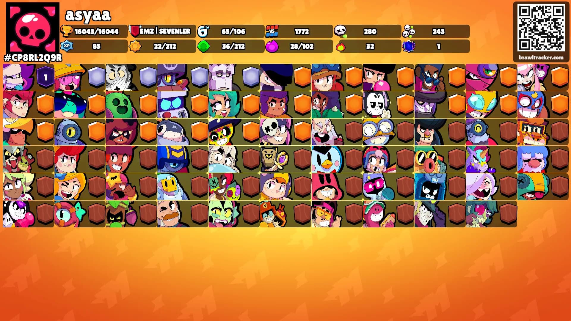 asyaa's Ranks