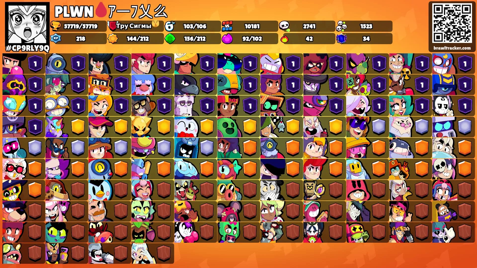 PLWN🩸ｱーﾌ乂么's Ranks