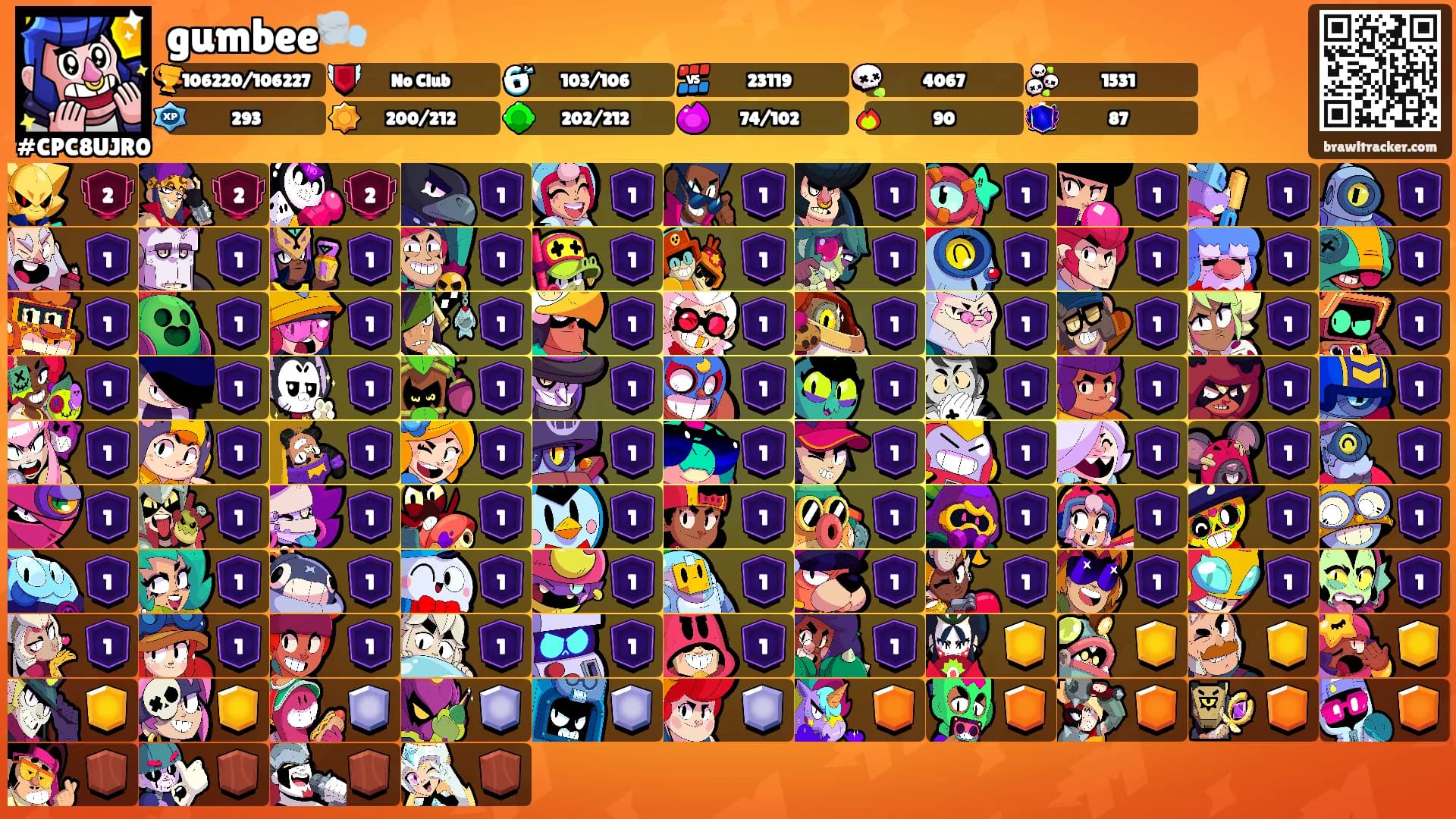 gumbee🌬️'s Ranks