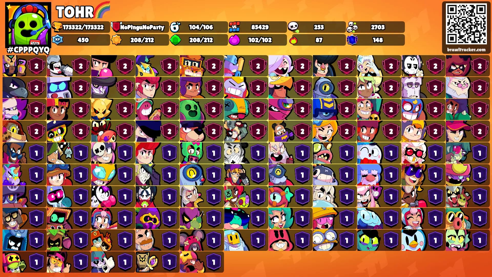 TOHR🌈's Ranks